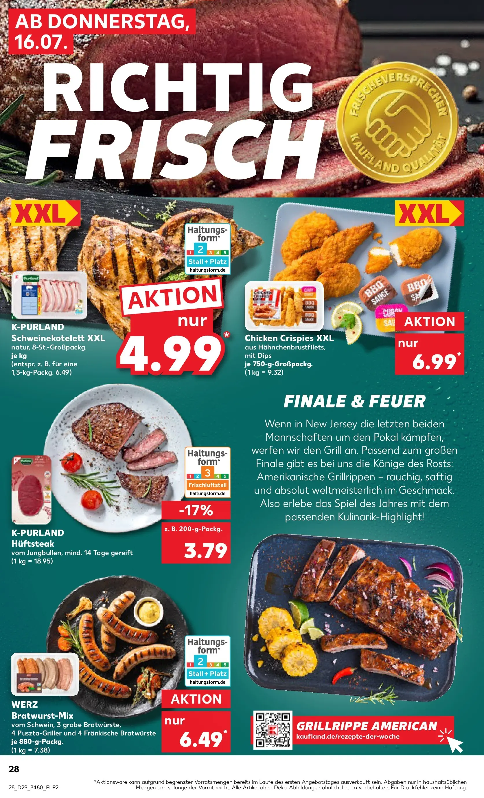 Prospekt Kaufland ab 15.07.2026 » Angebote Online zum Blättern | Seite: 28 | Produkte: Spiel, Grill