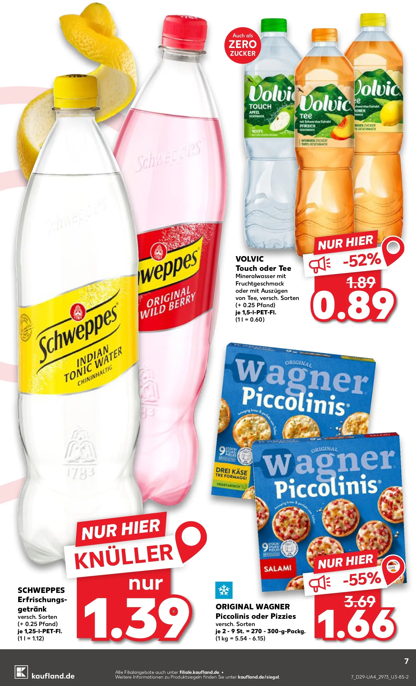Prospekt Kaufland ab 16.07.2026 » Angebote Online zum Blättern | Seite: 7 | Produkte: Zucker, Piccolinis, Salami, Tee