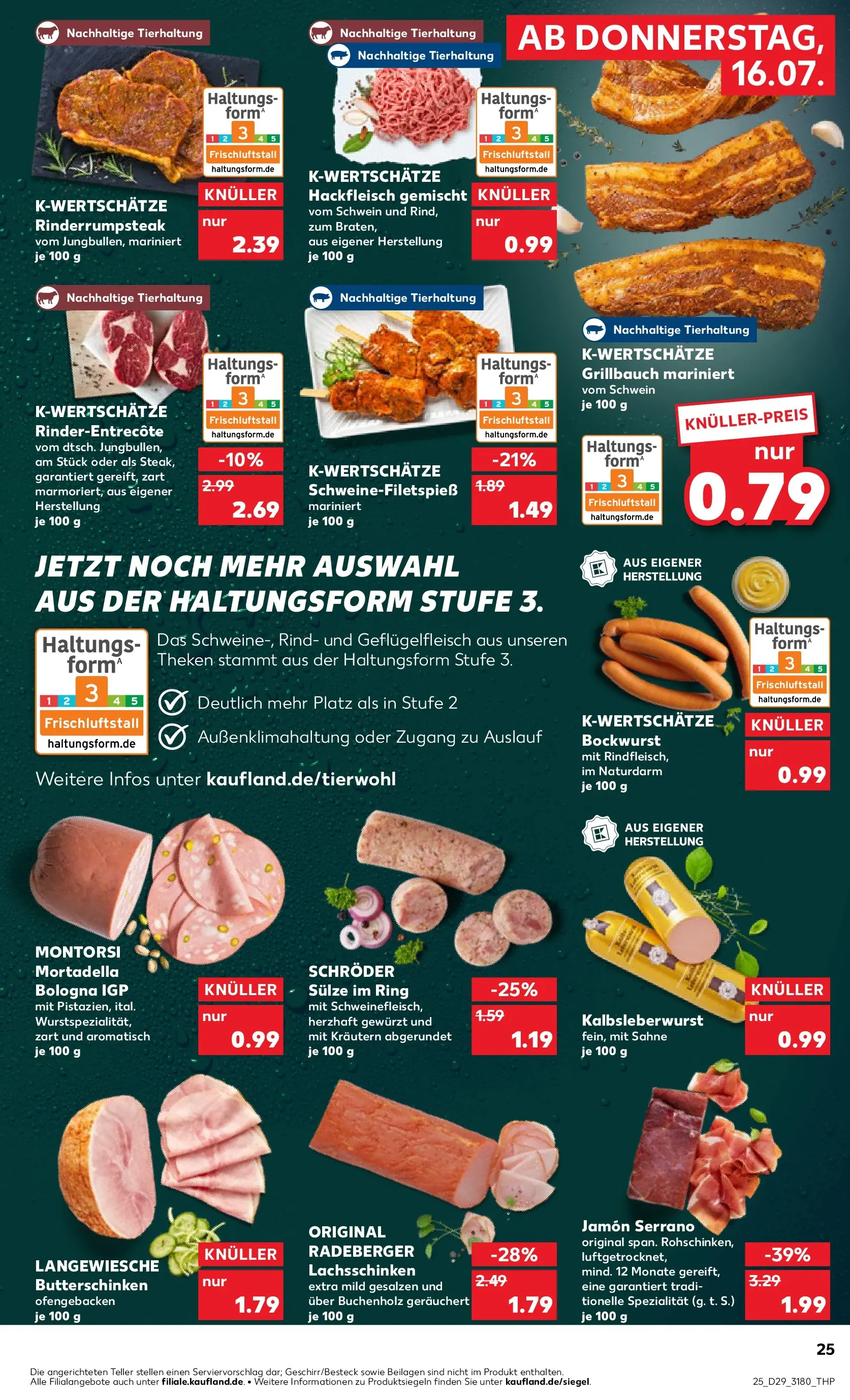 Prospekt Kaufland ab 13.07.2026 ยป Angebote und Werbung Online | Seite: 34 | Produkte: Bockwurst, Steak, Sahne, Hackfleisch Prospekt Kaufland ab 13.07.2026 ยป Angebote Online zum Blรคttern | Seite: 34 | Produkte: Bockwurst, Steak, Sahne, Hackfleisch