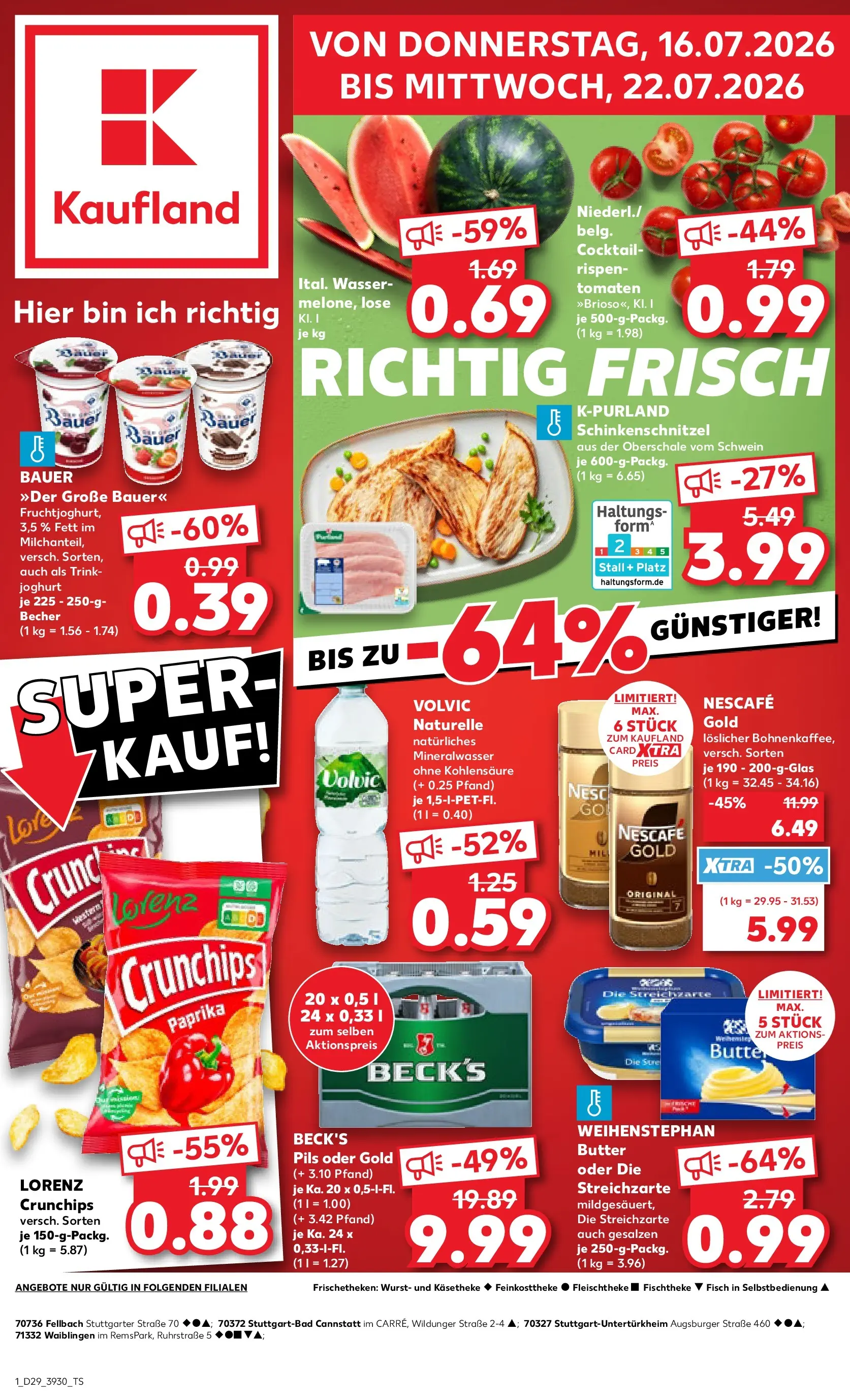 Prospekt Kaufland ab 13.07.2026 ยป Angebote und Werbung Online | Seite: 10 | Produkte: Pils, Mineralwasser, Paprika, Wurst Prospekt Kaufland ab 13.07.2026 ยป Angebote Online zum Blรคttern | Seite: 10 | Produkte: Pils, Mineralwasser, Paprika, Wurst