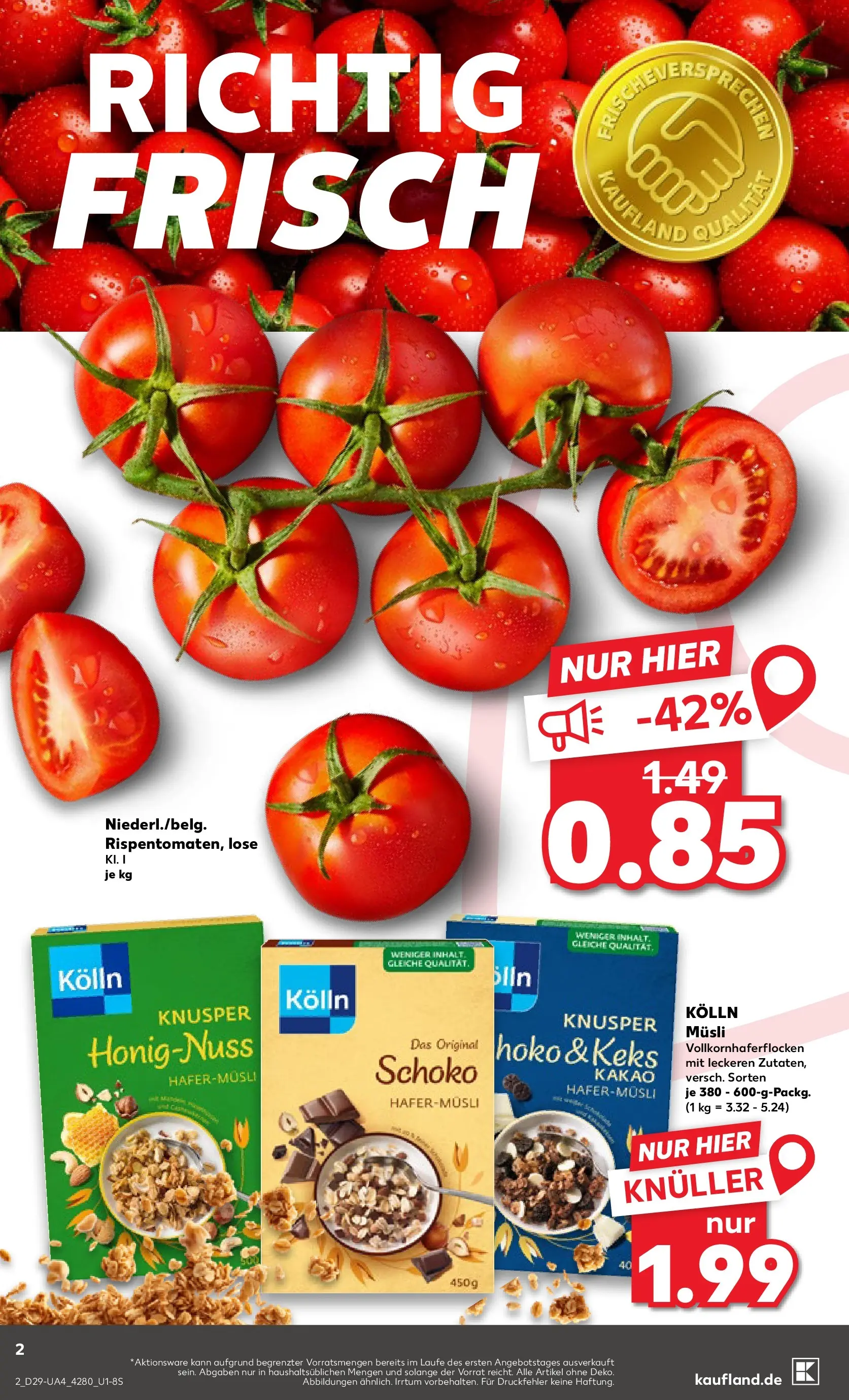 Prospekt Kaufland ab 13.07.2026 » Angebote Online zum Blättern | Seite: 7 | Produkte: Musli, Kolln