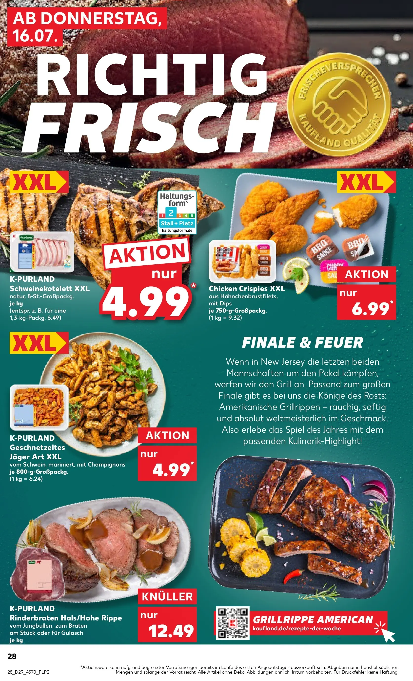 Prospekt Kaufland ab 13.07.2026 ยป Angebote und Werbung Online | Seite: 37 | Produkte: Spiel, Grill, Champignons, Gulasch Prospekt Kaufland ab 13.07.2026 ยป Angebote Online zum Blรคttern | Seite: 37 | Produkte: Spiel, Grill, Champignons, Gulasch