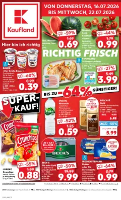 Kaufland Prospekt Stuttgart ab 16.07.2026 gültig