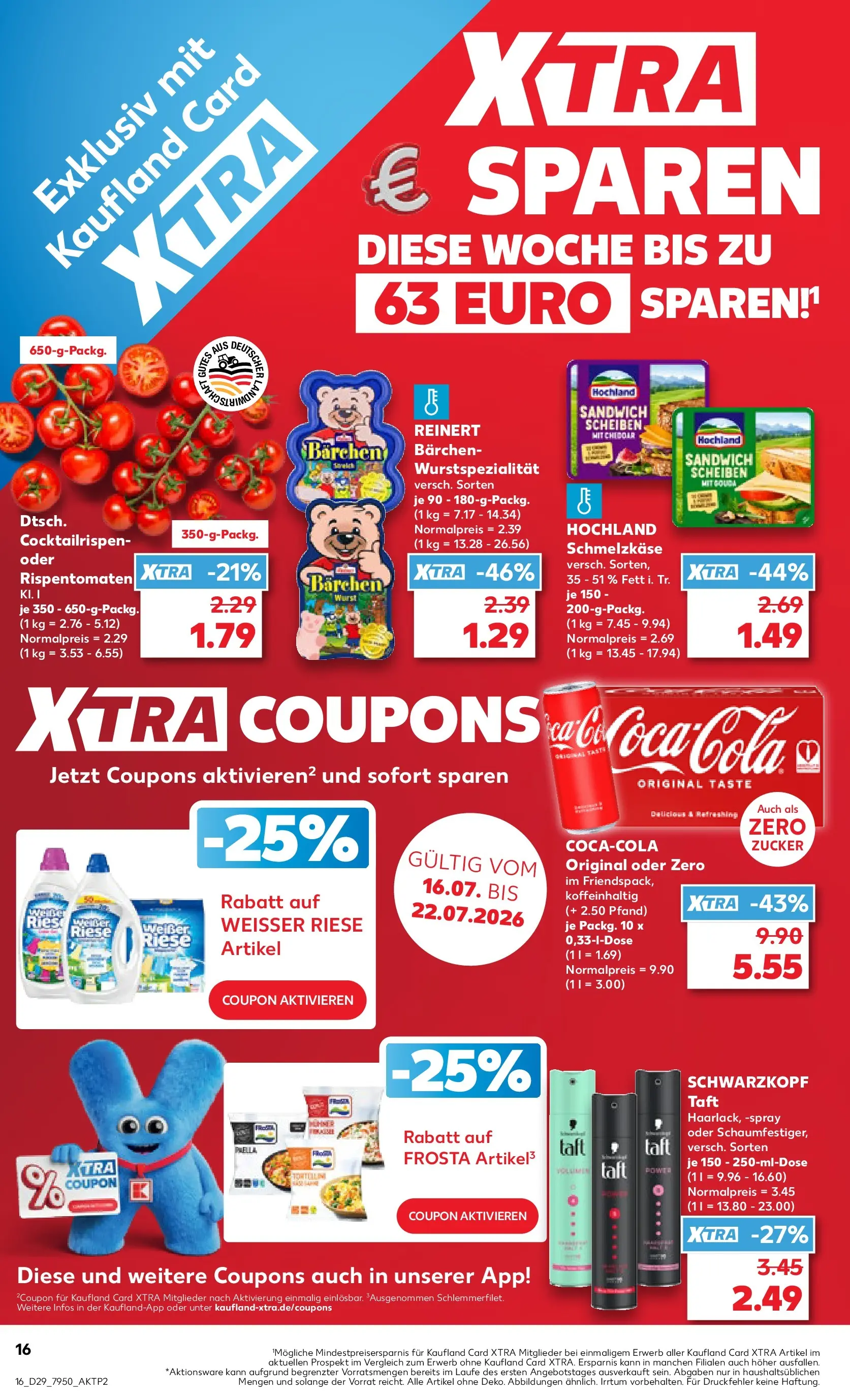 Prospekt Kaufland ab 13.07.2026 ยป Angebote und Werbung Online | Seite: 25 | Produkte: Frosta, Zucker, Wurst Prospekt Kaufland ab 13.07.2026 ยป Angebote Online zum Blรคttern | Seite: 25 | Produkte: Frosta, Zucker, Wurst