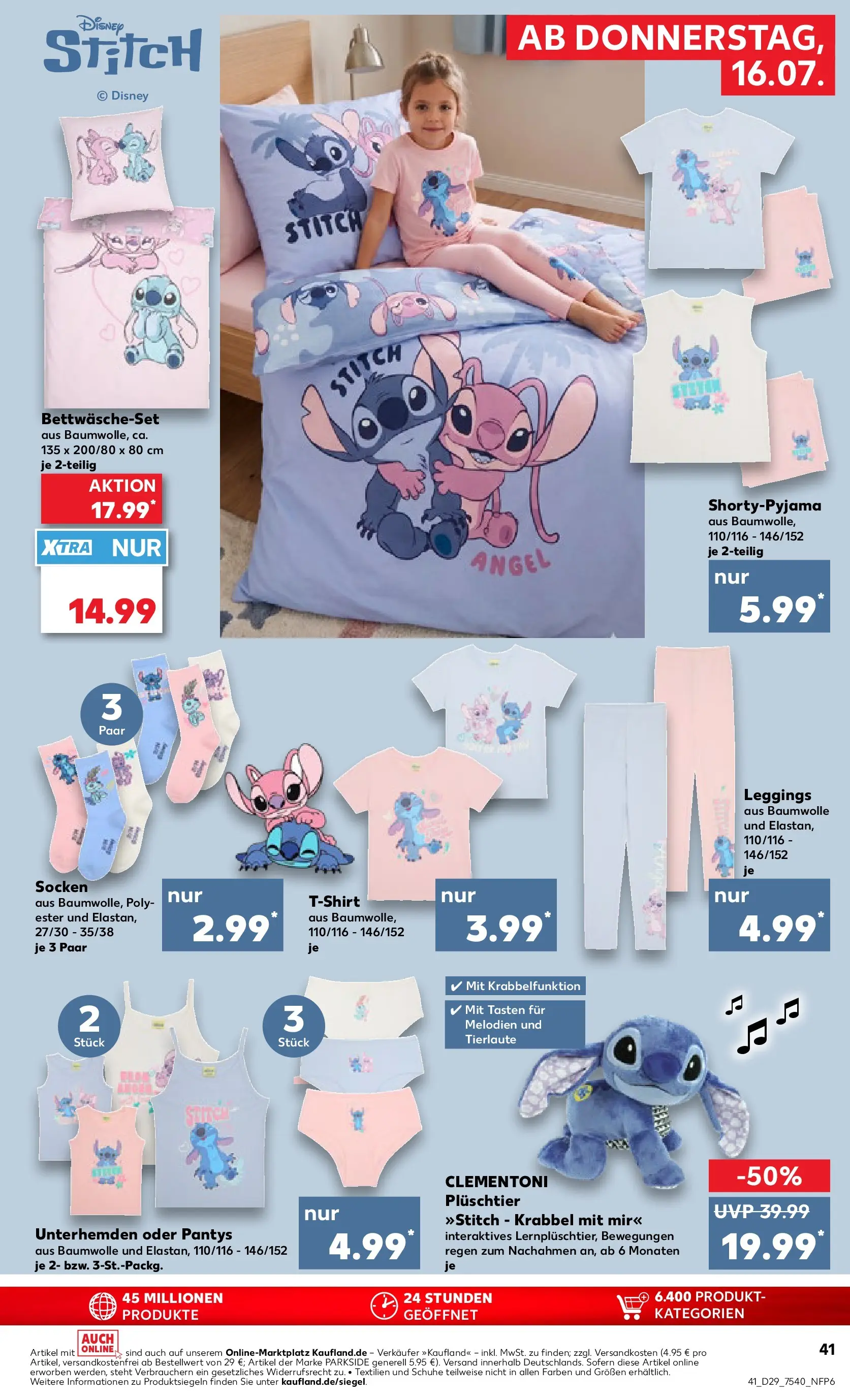Prospekt Kaufland ab 13.07.2026 » Angebote Online zum Blättern | Seite: 50 | Produkte: Socken, Leggings
