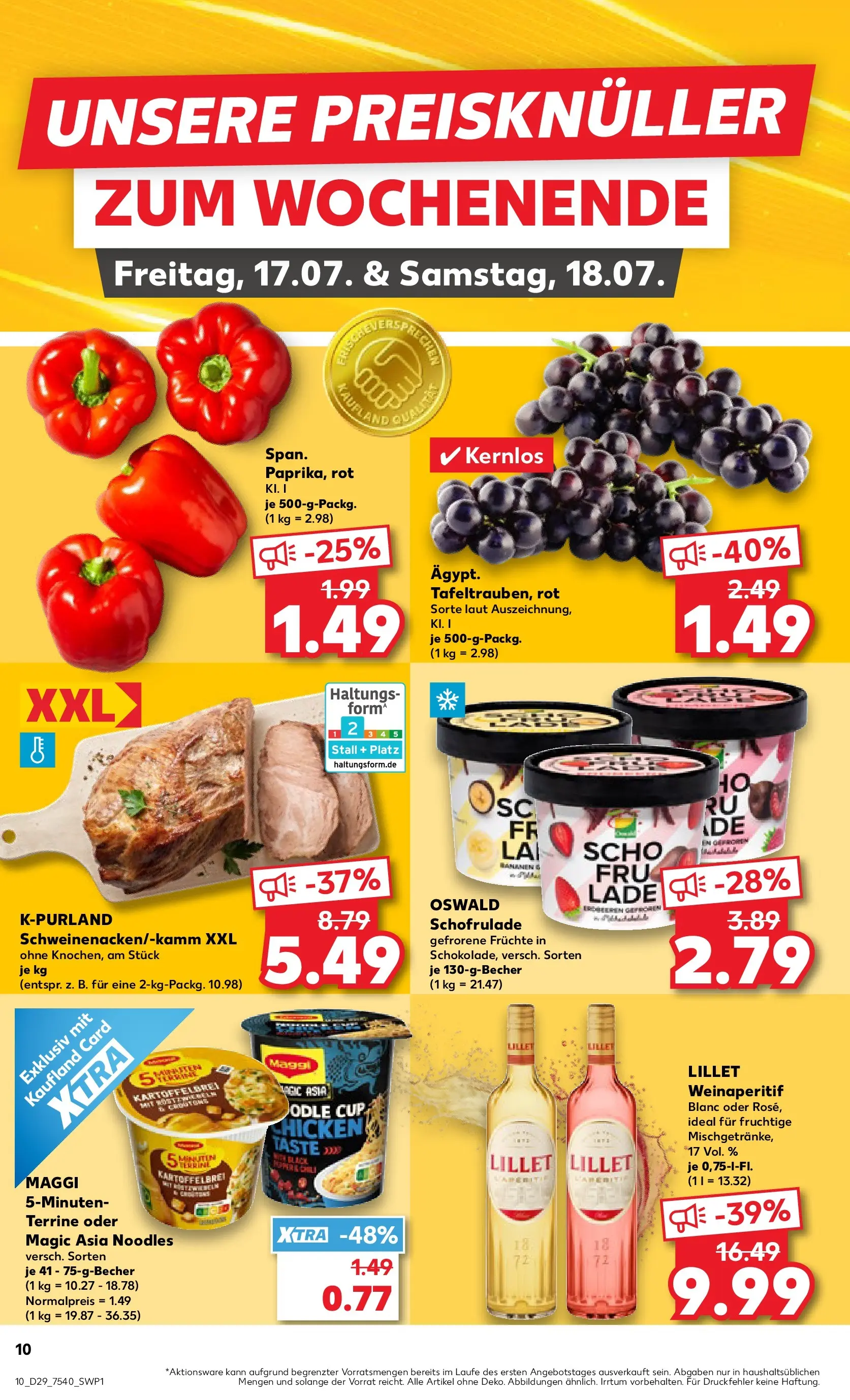 Prospekt Kaufland ab 13.07.2026 » Angebote Online zum Blättern | Seite: 19 | Produkte: Maggi, Lillet