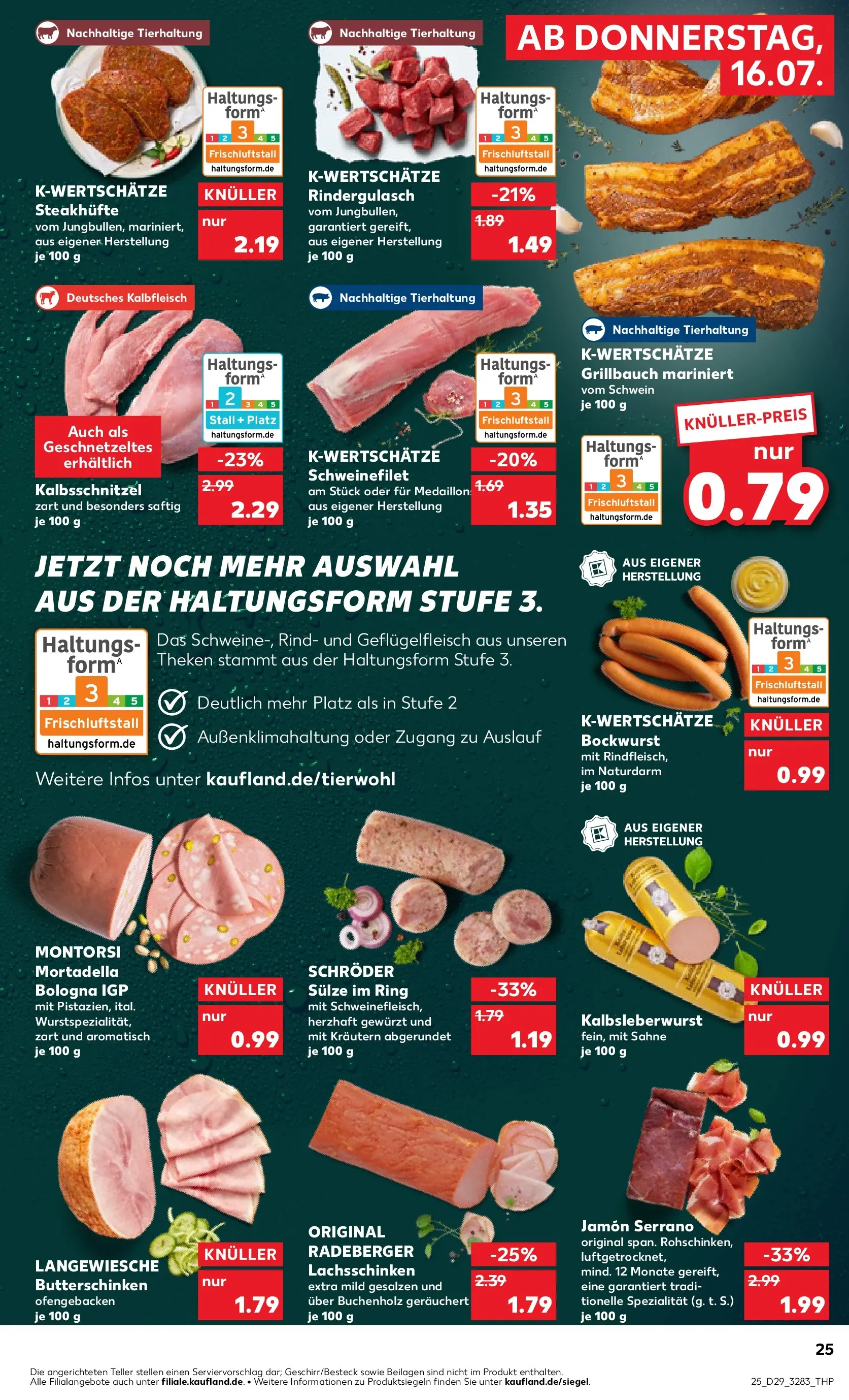 Prospekt Kaufland ab 13.07.2026 ยป Angebote und Werbung Online | Seite: 34 | Produkte: Bockwurst, Rindergulasch, Schweinefilet, Schweinefleisch Prospekt Kaufland ab 13.07.2026 ยป Angebote Online zum Blรคttern | Seite: 34 | Produkte: Bockwurst, Rindergulasch, Schweinefilet, Schweinefleisch