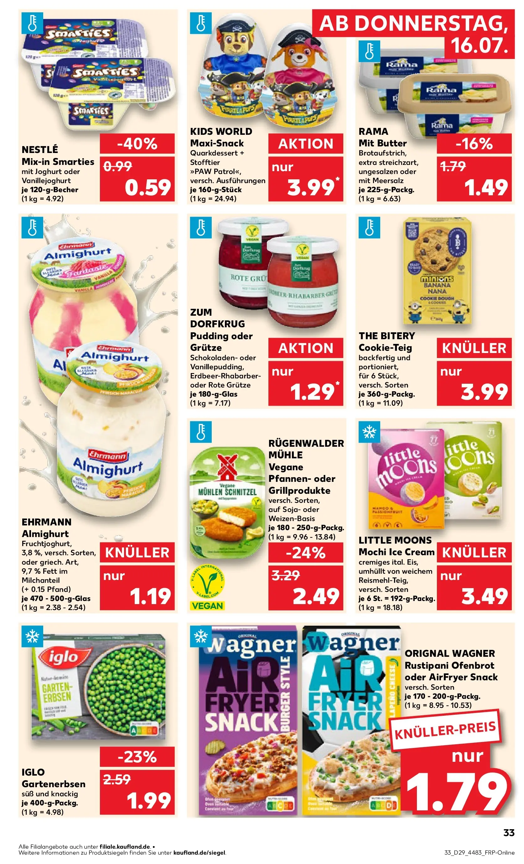 Prospekt Kaufland ab 13.07.2026 ยป Angebote und Werbung Online | Seite: 42 | Produkte: Rama, Joghurt, Iglo, Pudding Prospekt Kaufland ab 13.07.2026 ยป Angebote Online zum Blรคttern | Seite: 42 | Produkte: Rama, Joghurt, Iglo, Pudding