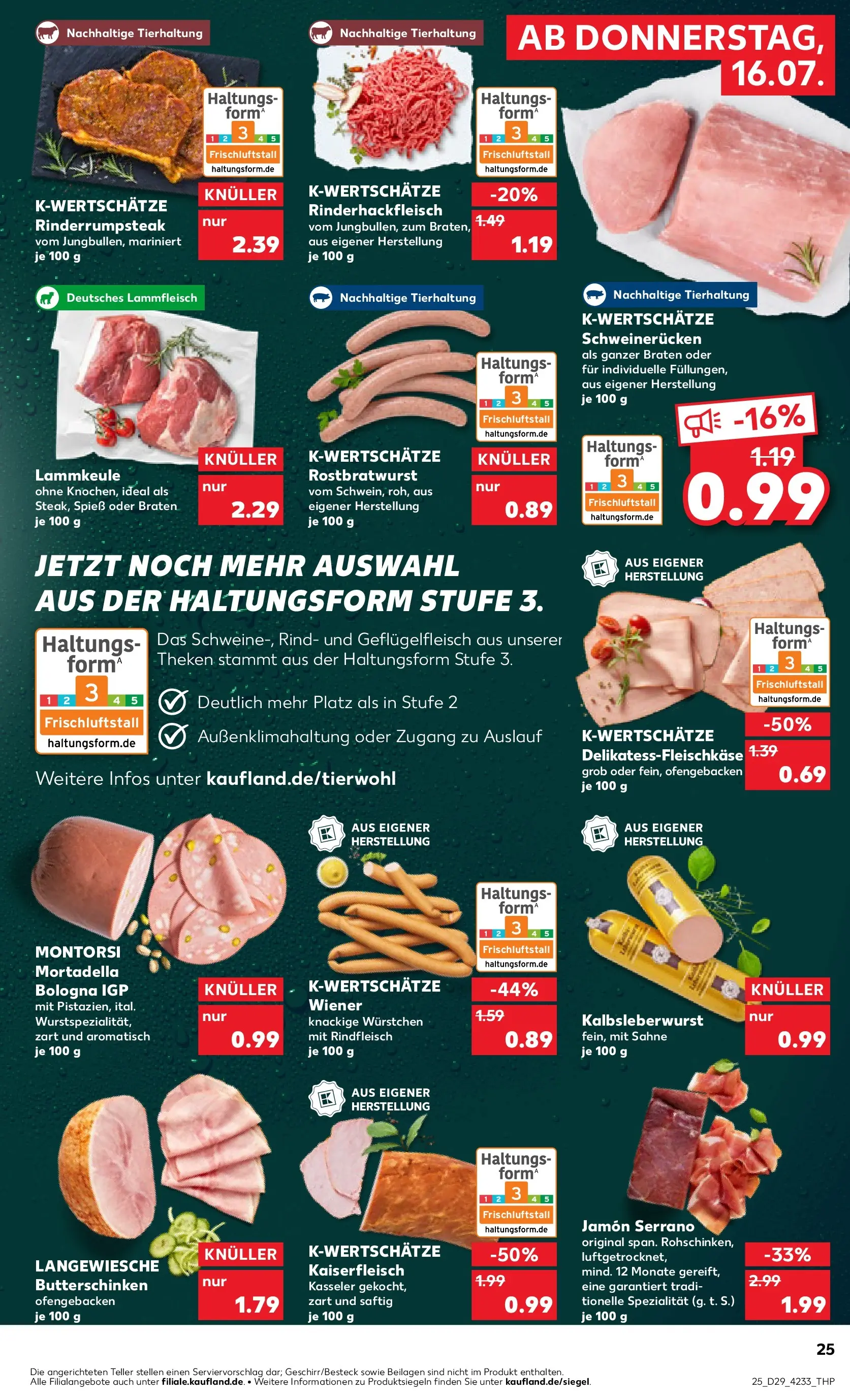 Prospekt Kaufland ab 13.07.2026 ยป Angebote und Werbung Online | Seite: 34 | Produkte: Lammkeule, Schweinerucken, Rindfleisch, Sahne Prospekt Kaufland ab 13.07.2026 ยป Angebote Online zum Blรคttern | Seite: 34 | Produkte: Lammkeule, Schweinerucken, Rindfleisch, Sahne