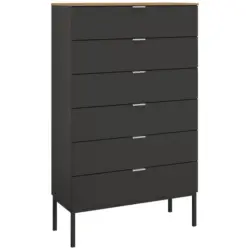 Highboard , 80/138/42 cm, 6 Schublade(n)