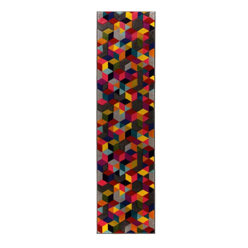 Teppich 230/66 cm Multicolor