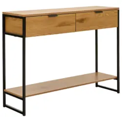 Konsolentisch in Metall, Holzwerkstoff 100/74/30 cm