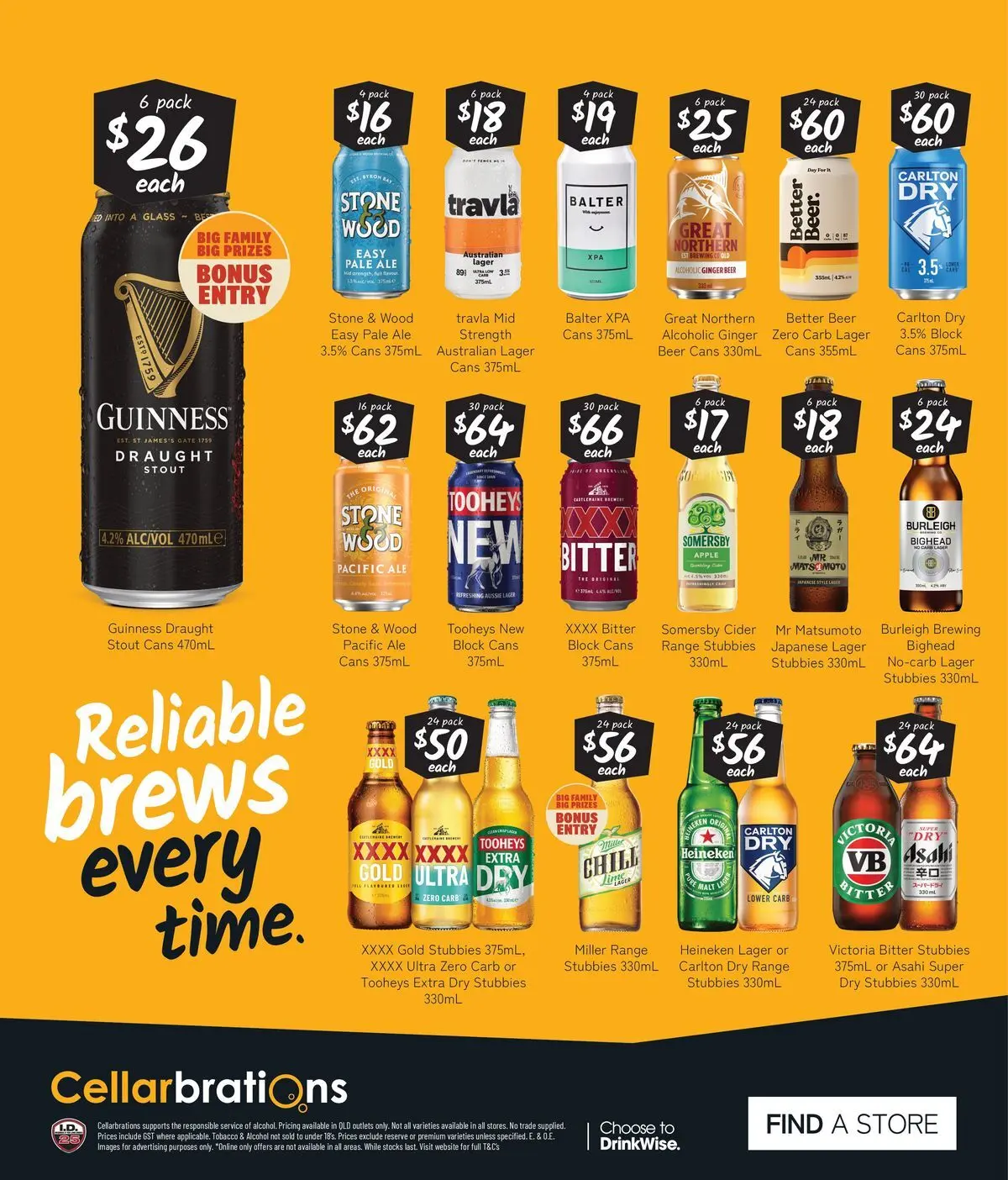 Deals - Drops that always hit the spot. 13/07 - 12/07/2026 > weekly / monthly specials | Page: 8 | Products: Gate, Ginger, Beer, Wood