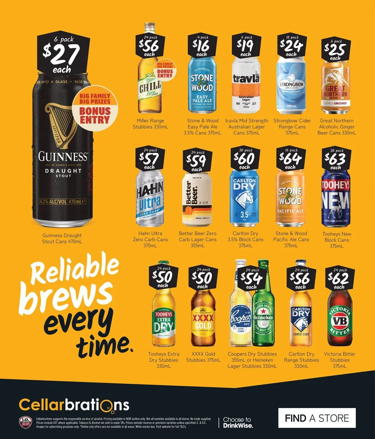 Deals - Drops that always hit the spot. 13/07 - 12/07/2026 > weekly / monthly specials | Page: 8 | Products: Ginger, Beer, Wood