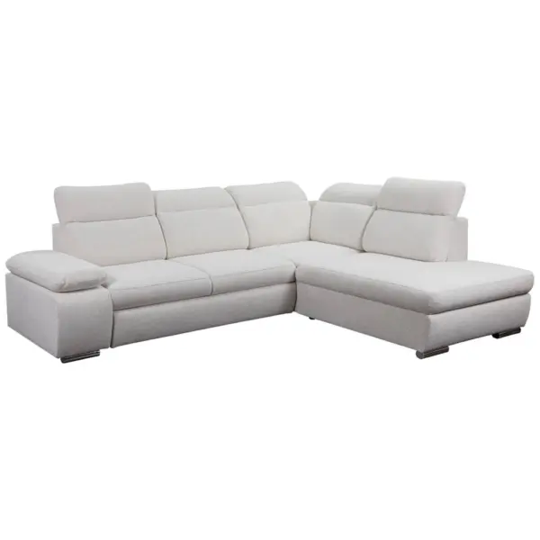 Ecksofa mit Bettfunktion und Bettkasten