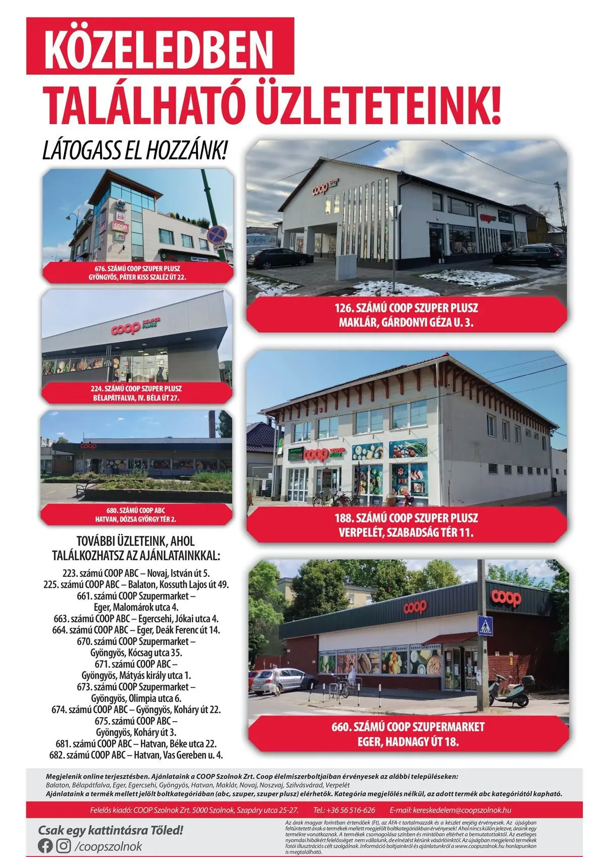 COOP Szolnok akciós újság Gyöngyös - 2026.07.23. -tól/töl > akció, lapozható szórólap 🛍️ | Oldal: 7