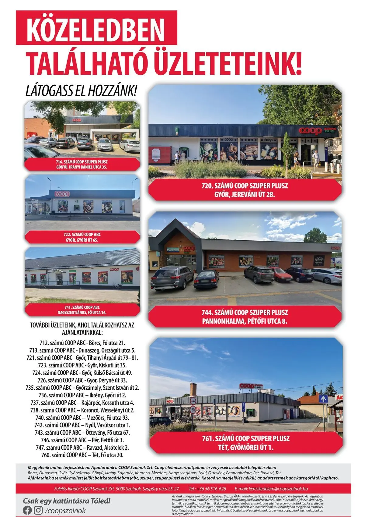 COOP Szolnok akciós újság Nagyszentjános - 2026.07.23. -tól/töl > akció, lapozható szórólap 🛍️ | Oldal: 7