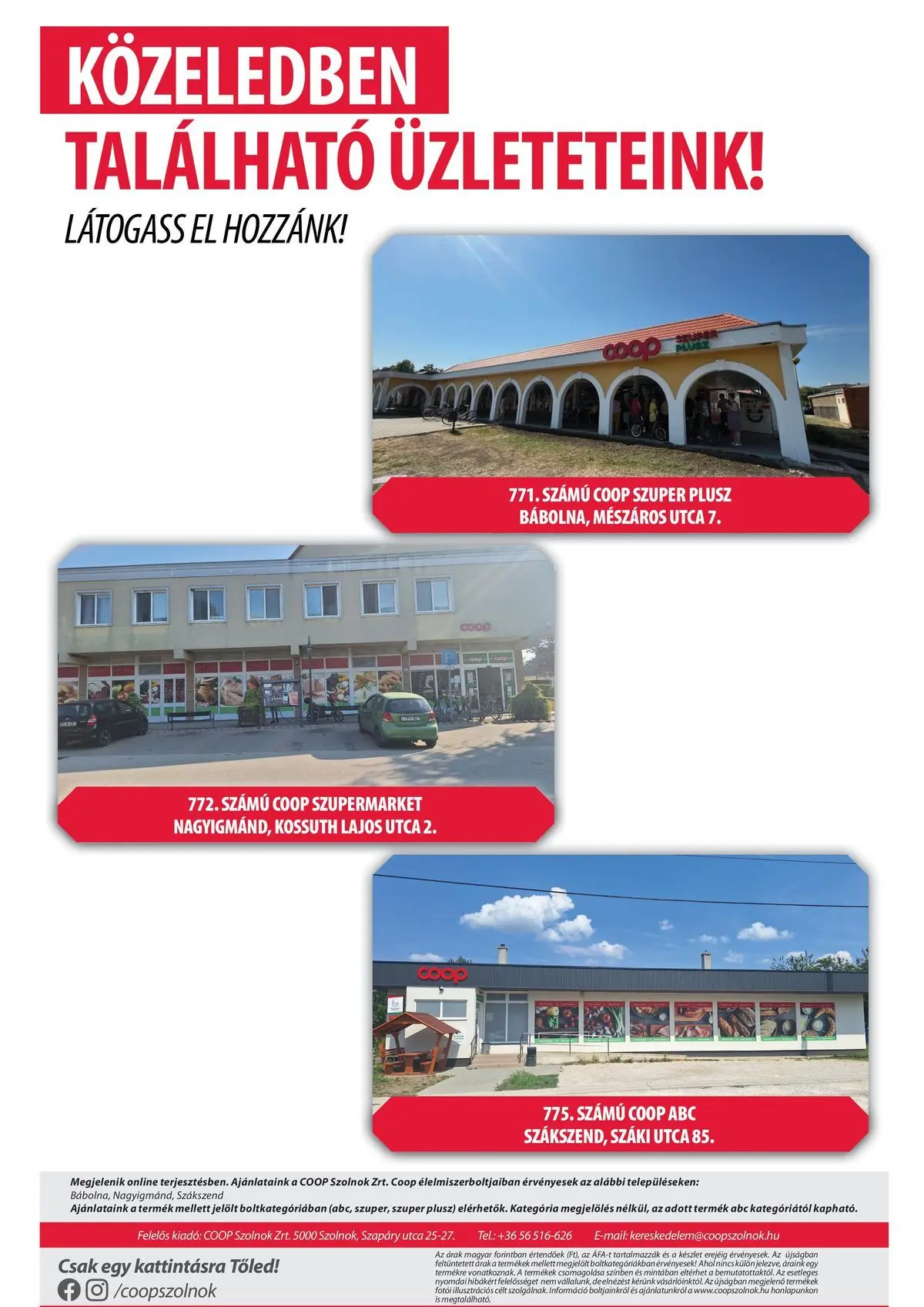 COOP Szolnok akciós újság Szákszend - 2026.07.16. -tól/töl > akció, lapozható szórólap 🛍️ | Oldal: 7