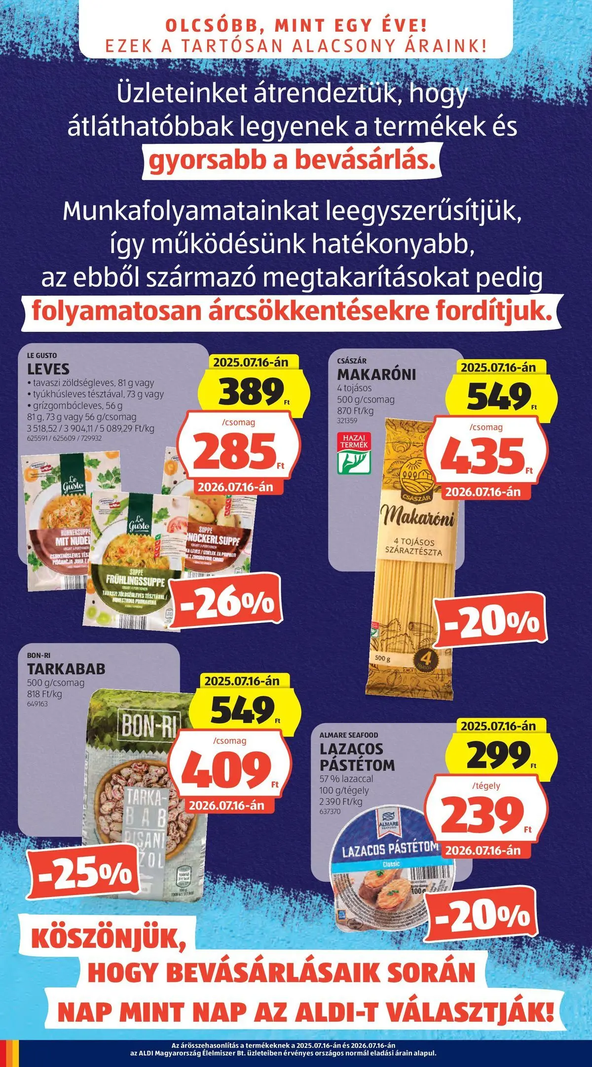 Aldi aktuális akciós újság - 2026.07.16. -tól/töl > akció, lapozható szórólap 🛍️ | Oldal: 4