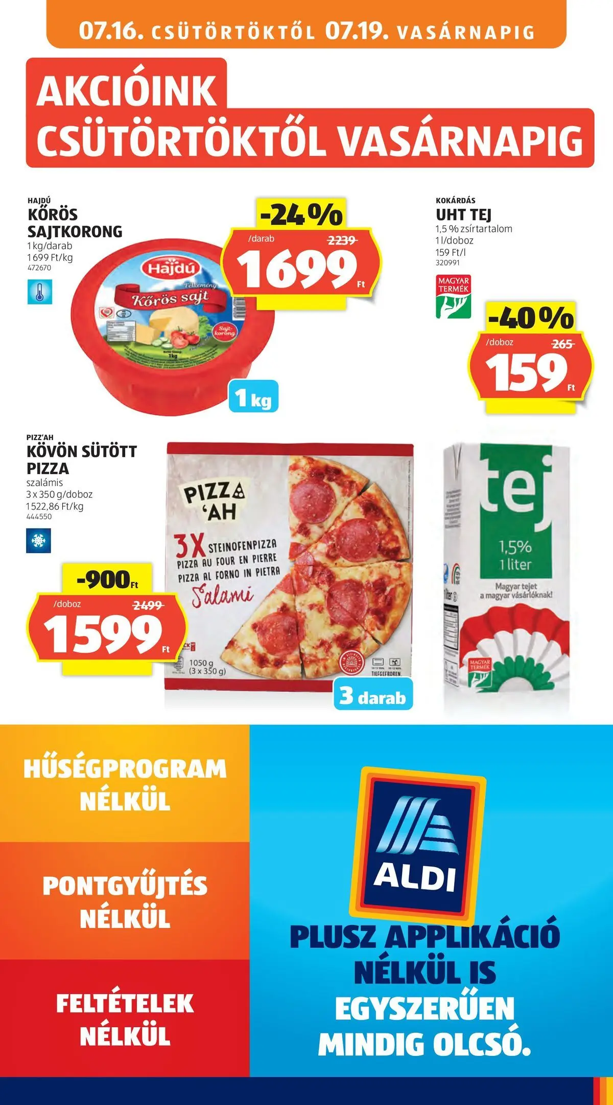 Aldi aktuális akciós újság - 2026.07.16. -tól/töl > akció, lapozható szórólap 🛍️ | Oldal: 11