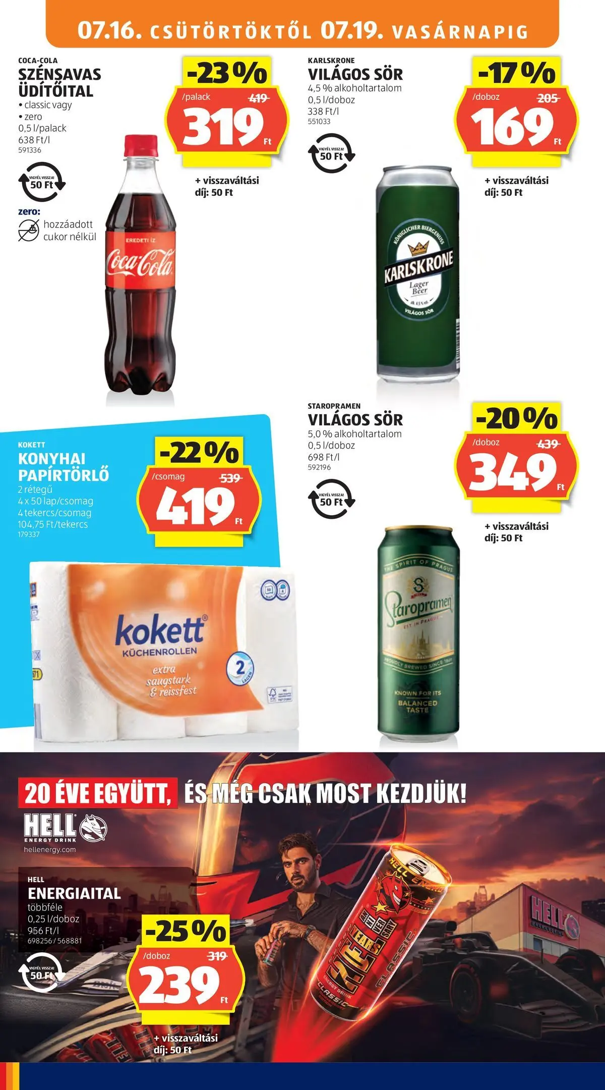 Aldi aktuális akciós újság - 2026.07.16. -tól/töl > akció, lapozható szórólap 🛍️ | Oldal: 14