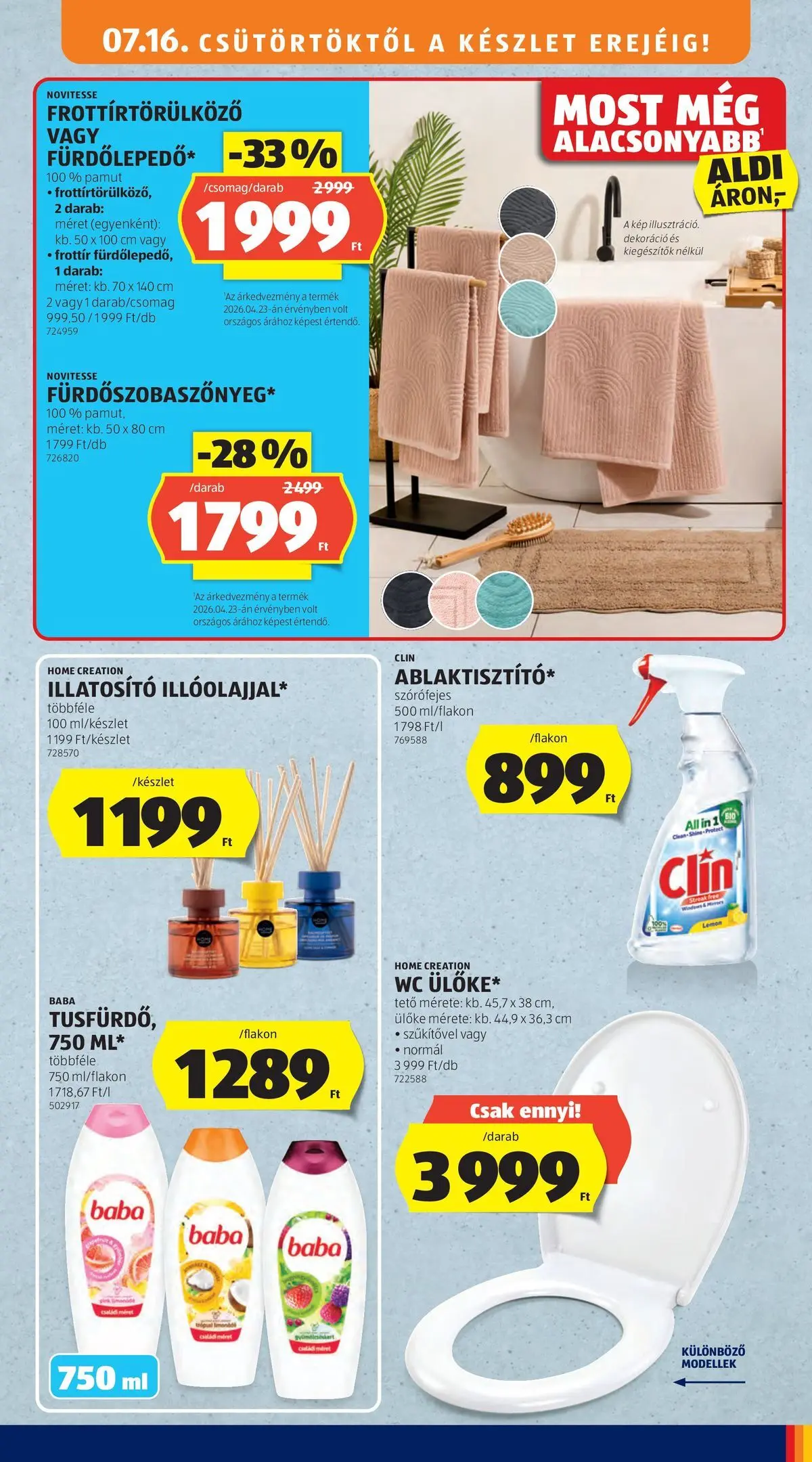 Aldi aktuális akciós újság - 2026.07.16. -tól/töl > akció, lapozható szórólap 🛍️ | Oldal: 31