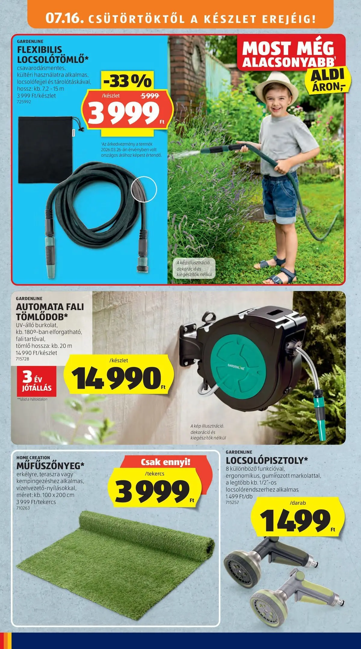 Aldi aktuális akciós újság - 2026.07.16. -tól/töl > akció, lapozható szórólap 🛍️ | Oldal: 34