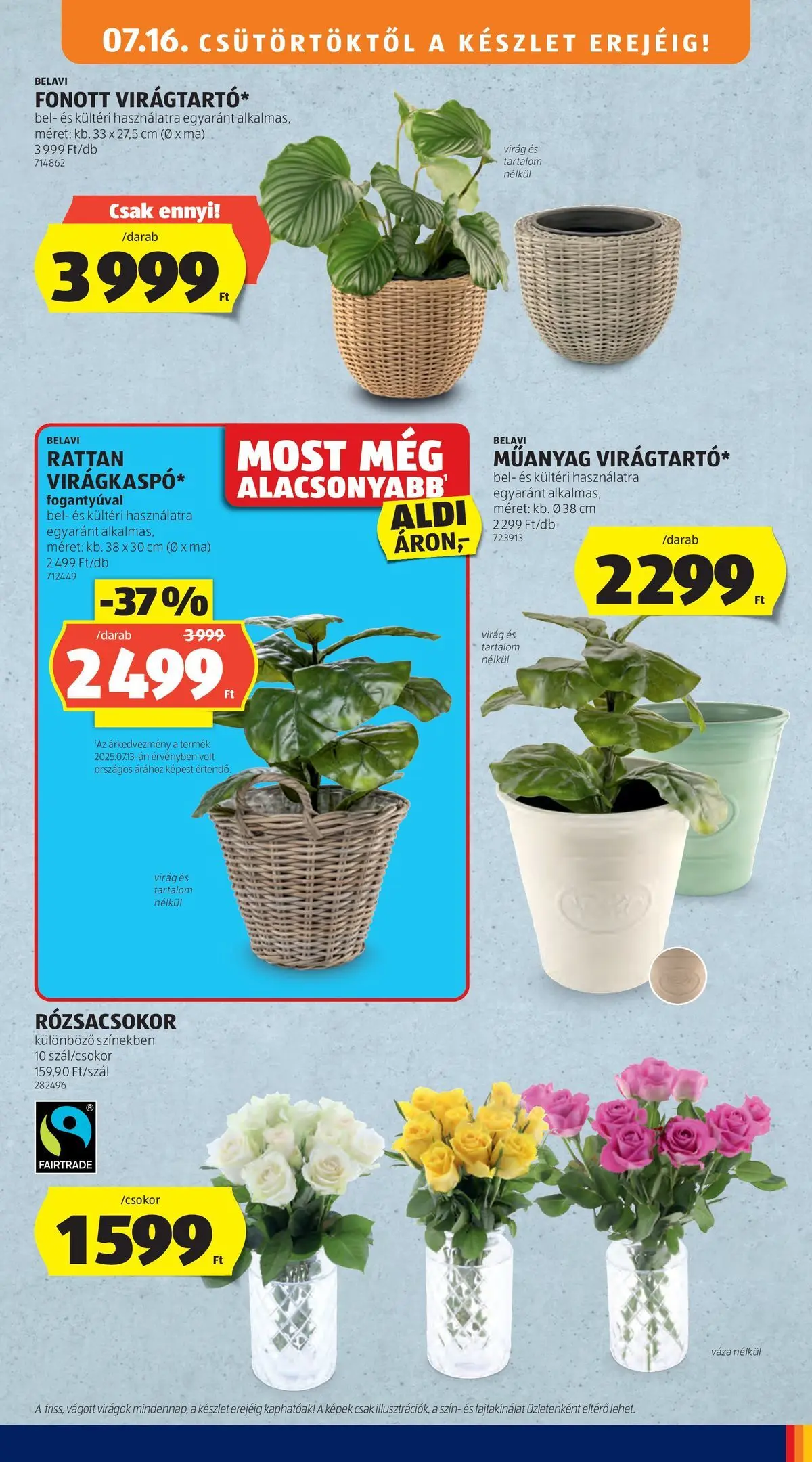Aldi aktuális akciós újság - 2026.07.16. -tól/töl > akció, lapozható szórólap 🛍️ | Oldal: 35