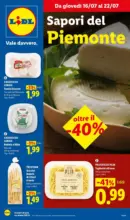 Lidl Sapori del Piemonte - al 22.07.2026