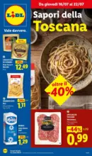 Lidl Sapori della Toscana - al 22.07.2026