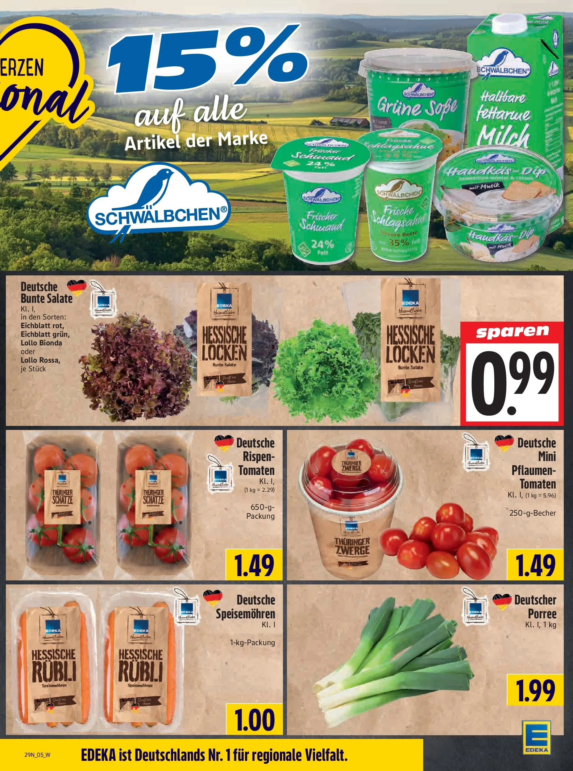 Angebote - Edeka Hahner: Wochenangebote (ab 12.07.2026) zum Blättern | Seite: 7 | Produkte: Pflaumen, Milch, Tomaten