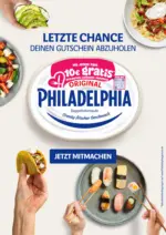 Philadelphia Philadelphia: Letzte Change deinen Gutschein abzuholen! - bis 26.07.2026