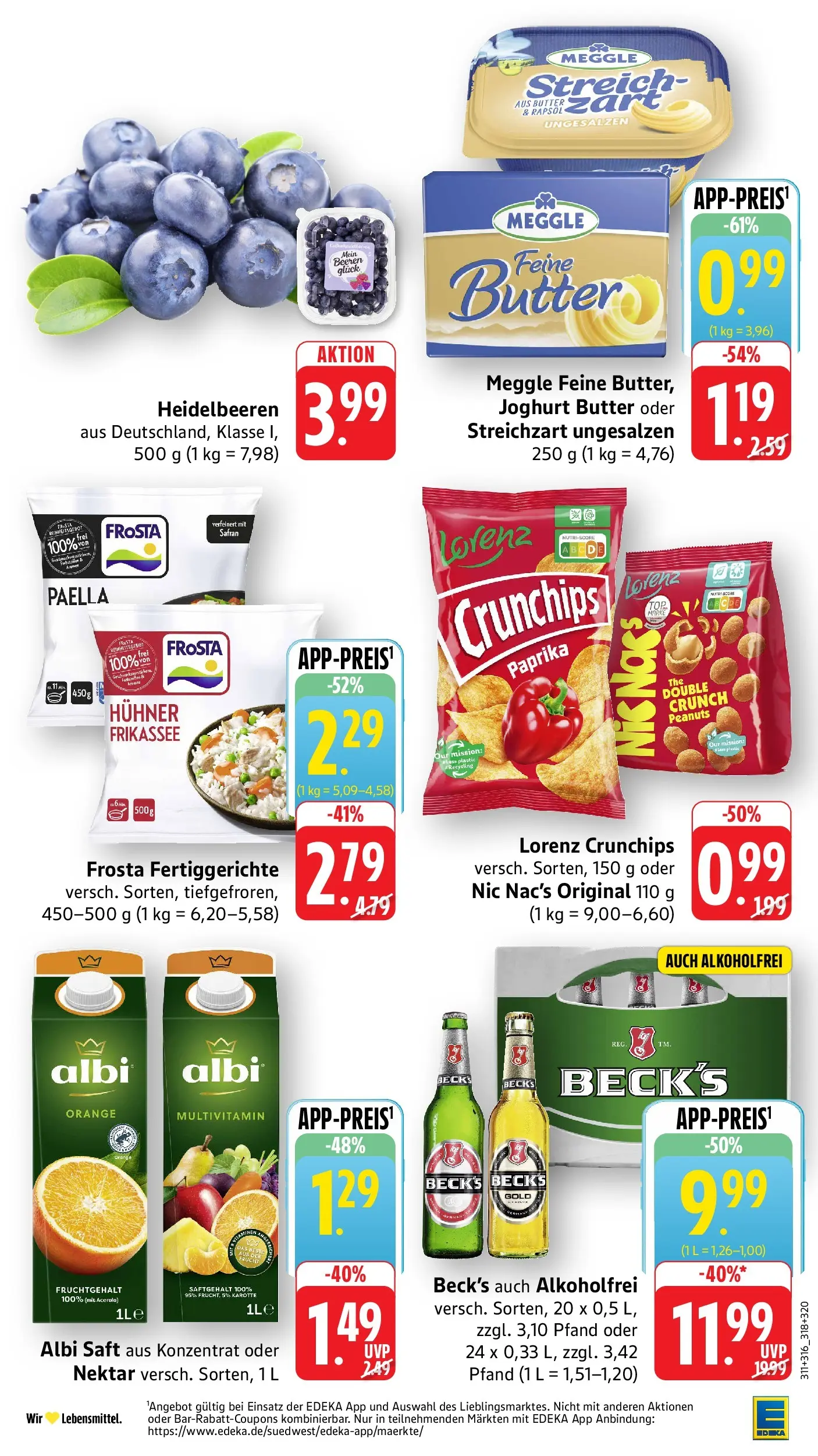Edeka prospekt Nonnenhorn / Bodensee (ab 12.07.2026) » Angebote Online | Seite: 2 | Produkte: Joghurt, Heidelbeeren, Fertiggerichte, Saft