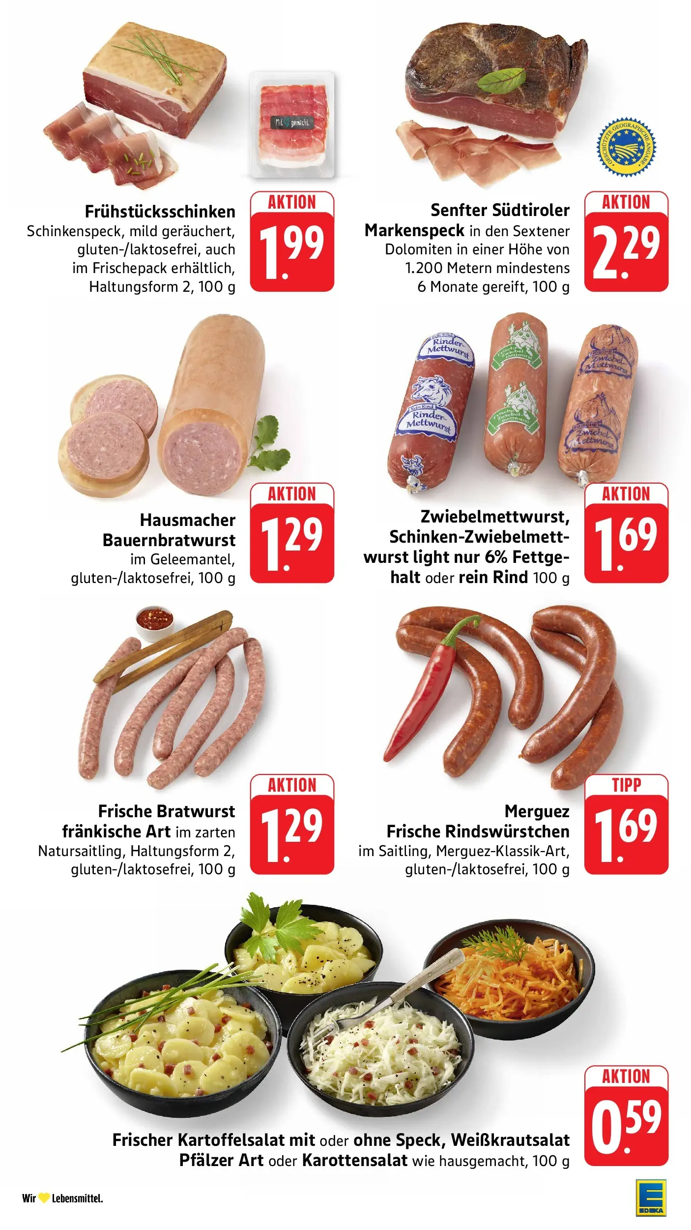 Edeka prospekt Mühlheim / Donau (ab 12.07.2026) » Angebote Online | Seite: 5 | Produkte: Bratwurst, Wurst