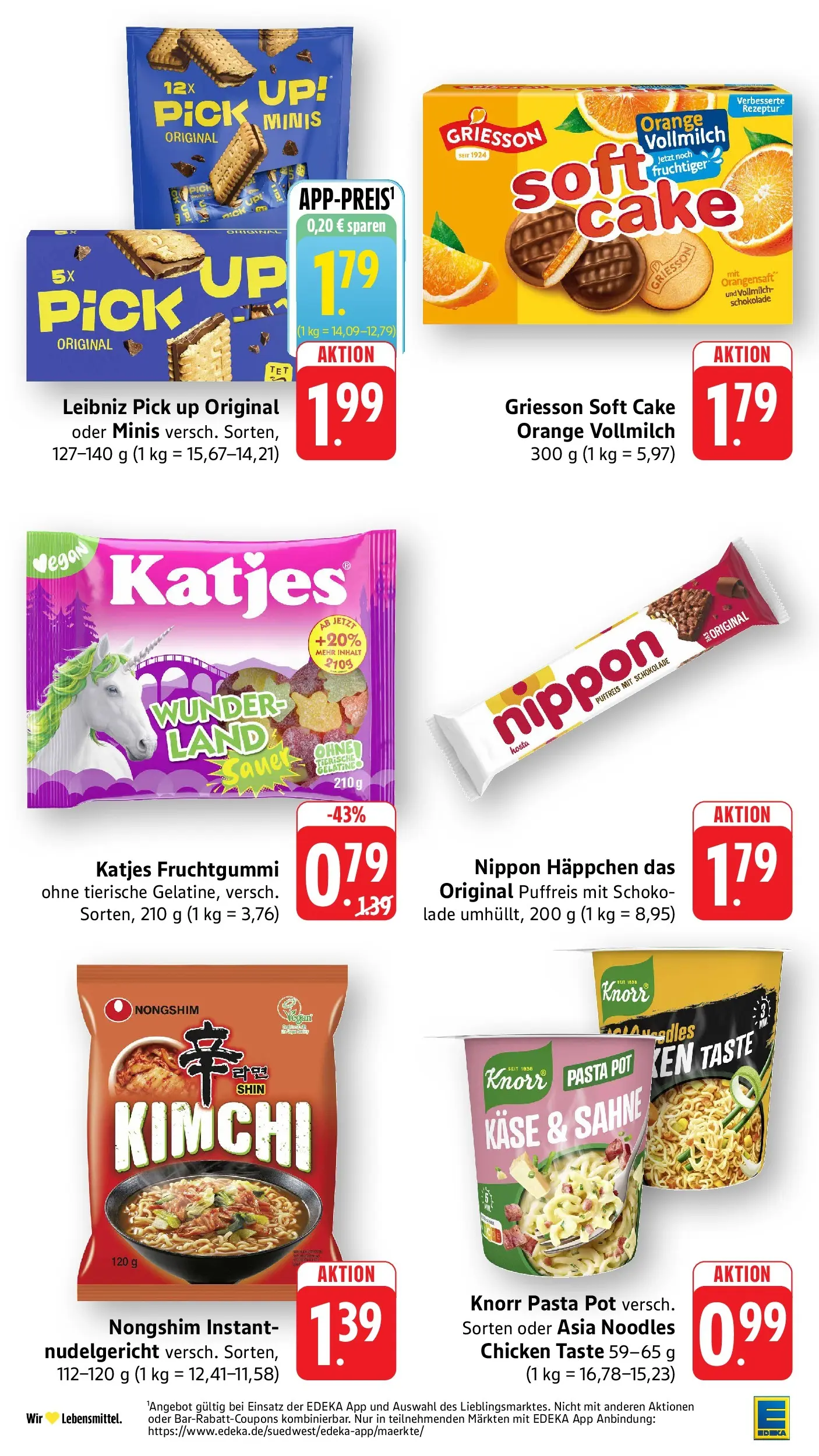 Edeka prospekt Mühlheim / Donau (ab 12.07.2026) » Angebote Online | Seite: 28 | Produkte: Käse, Schokolade, Pasta, Sahne