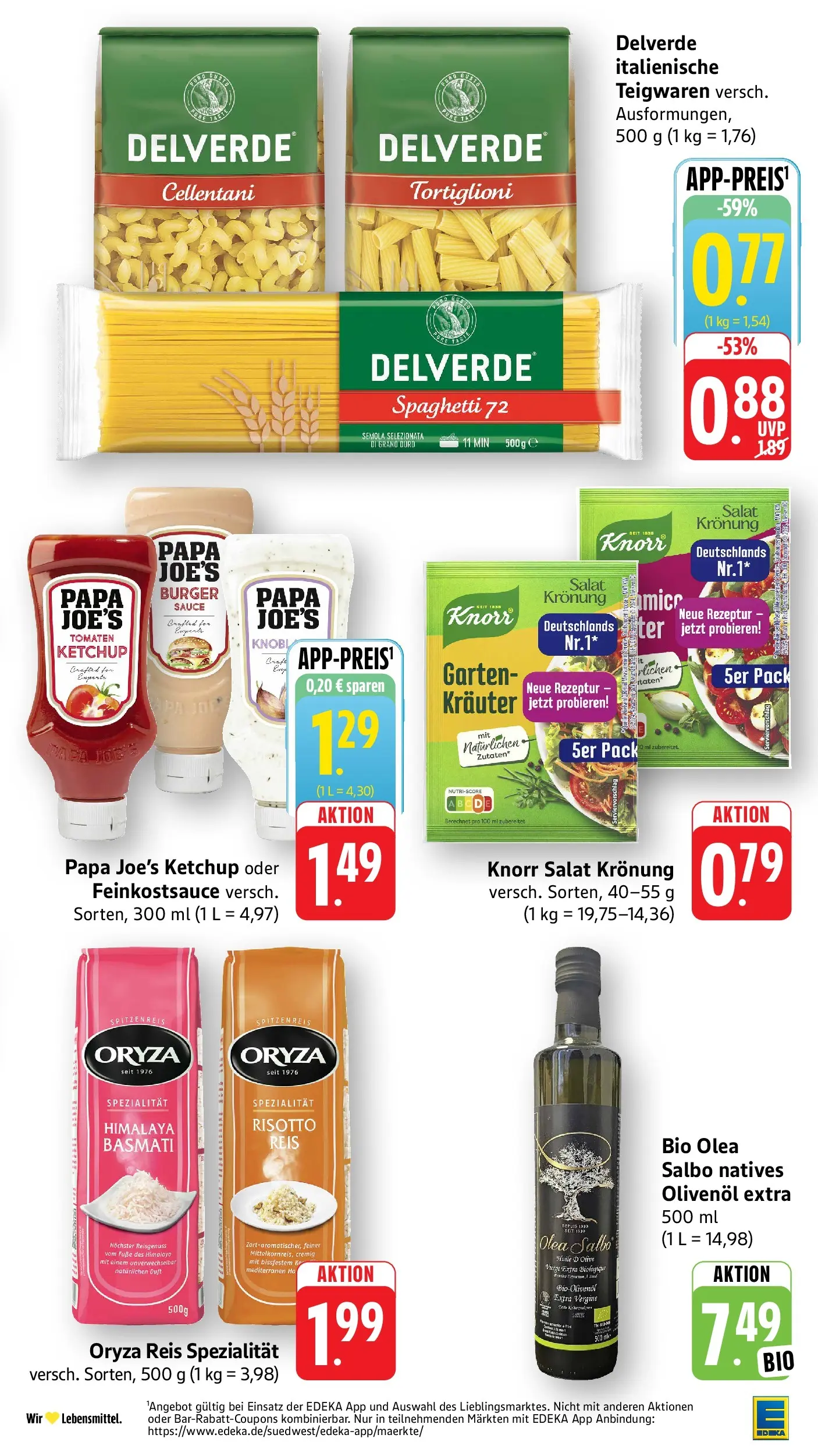 Edeka prospekt Mühlheim / Donau (ab 12.07.2026) » Angebote Online | Seite: 29 | Produkte: Duft, Reis, Ketchup, Salat
