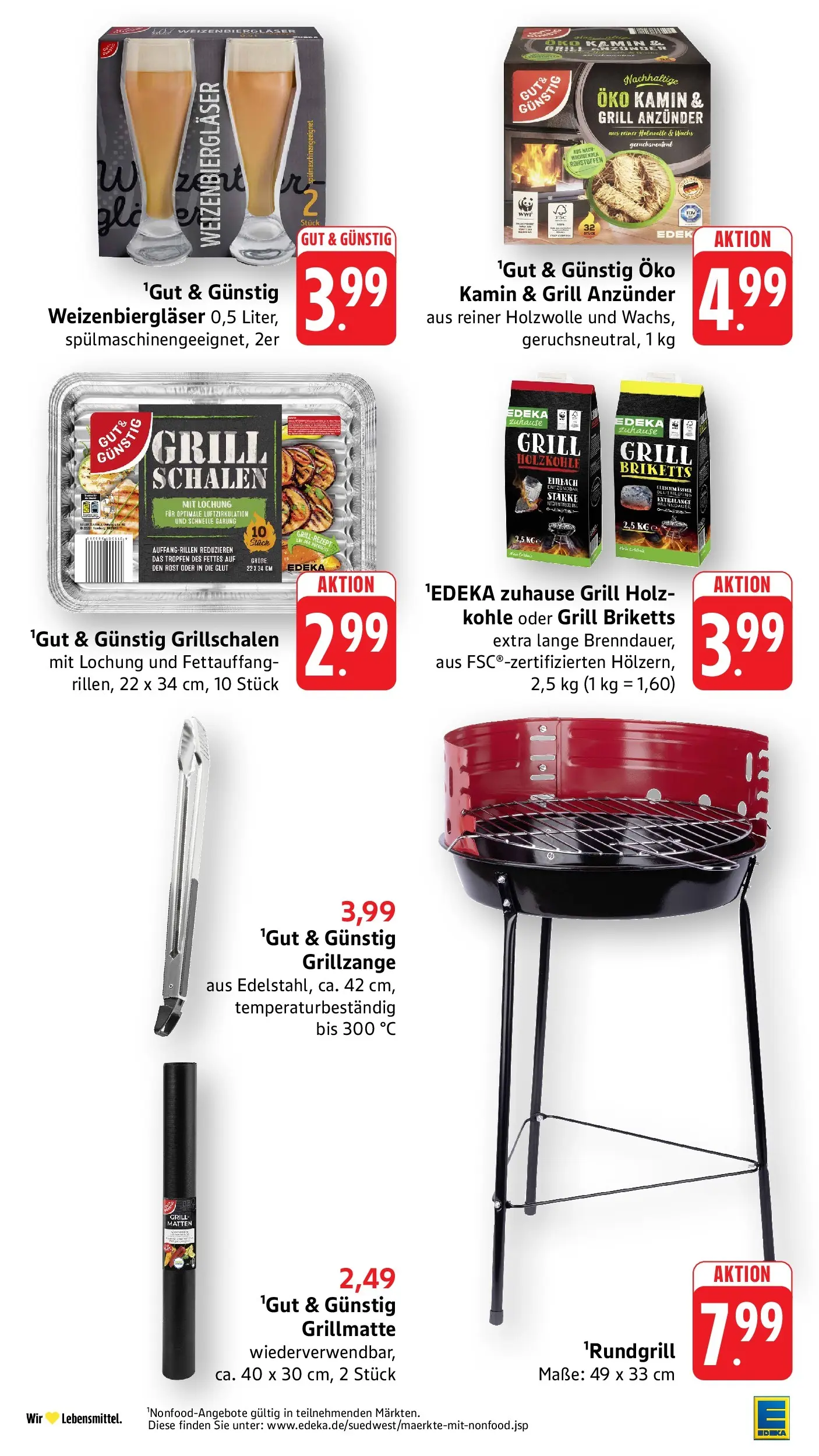 Edeka prospekt Mühlheim / Donau (ab 12.07.2026) » Angebote Online | Seite: 37 | Produkte: Grill, Kamin