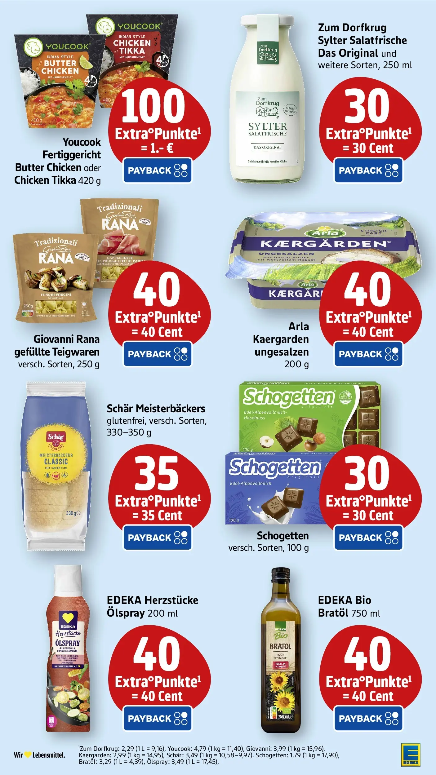Edeka prospekt Mühlheim / Donau (ab 12.07.2026) » Angebote Online | Seite: 40 | Produkte: Hahnchen, Youcook, Rapsöl, Schogetten