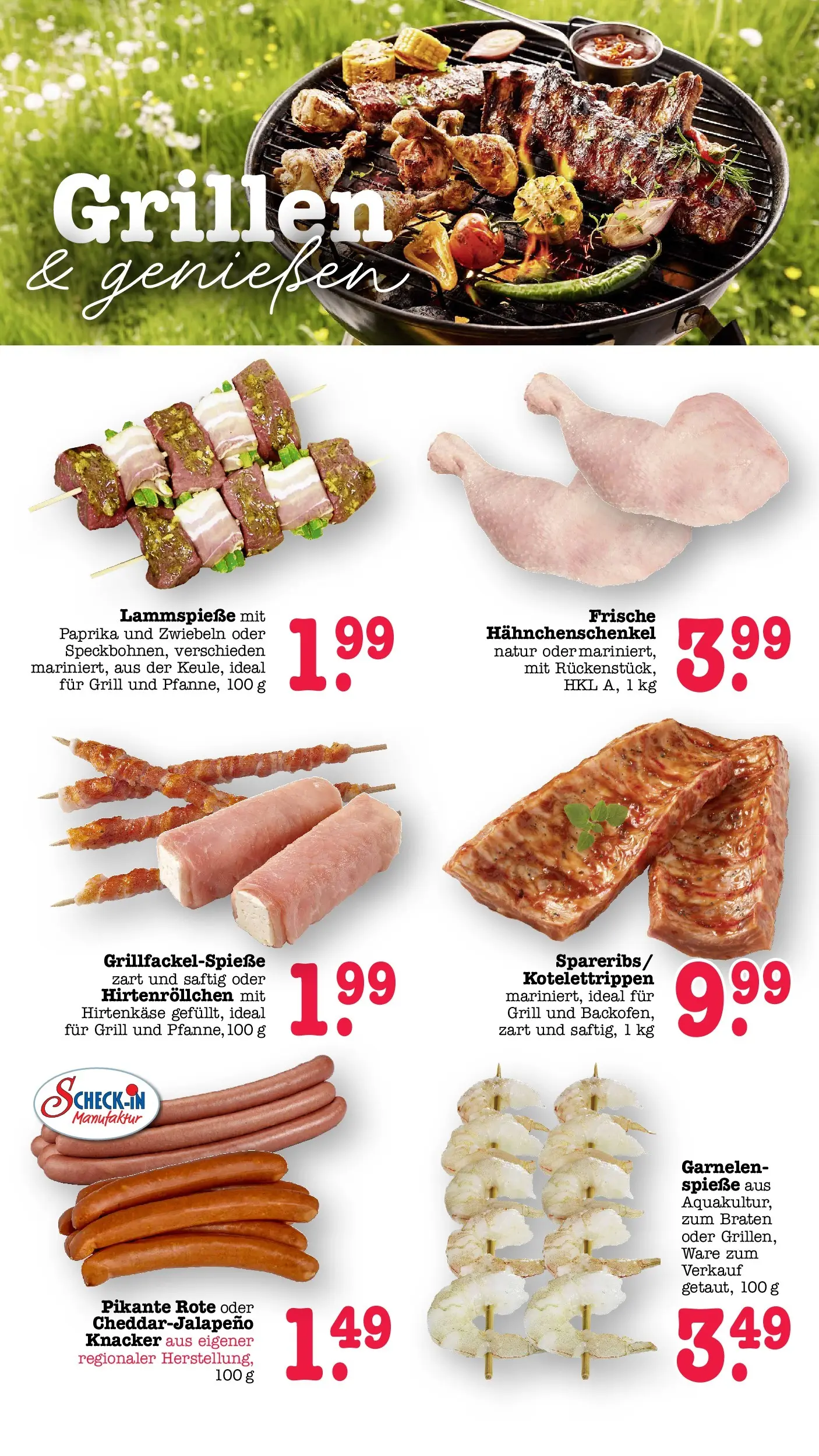 E center Prospekt Achern (ab 13.07.2026) zum Blättern | Seite: 2 | Produkte: Hahnchenschenkel, Spieße, Zwiebeln, Paprika E center Prospekt Achern (ab 13.07.2026) zum Blättern | Seite: 2 | Produkte: Hahnchenschenkel, Spieße, Zwiebeln, Paprika