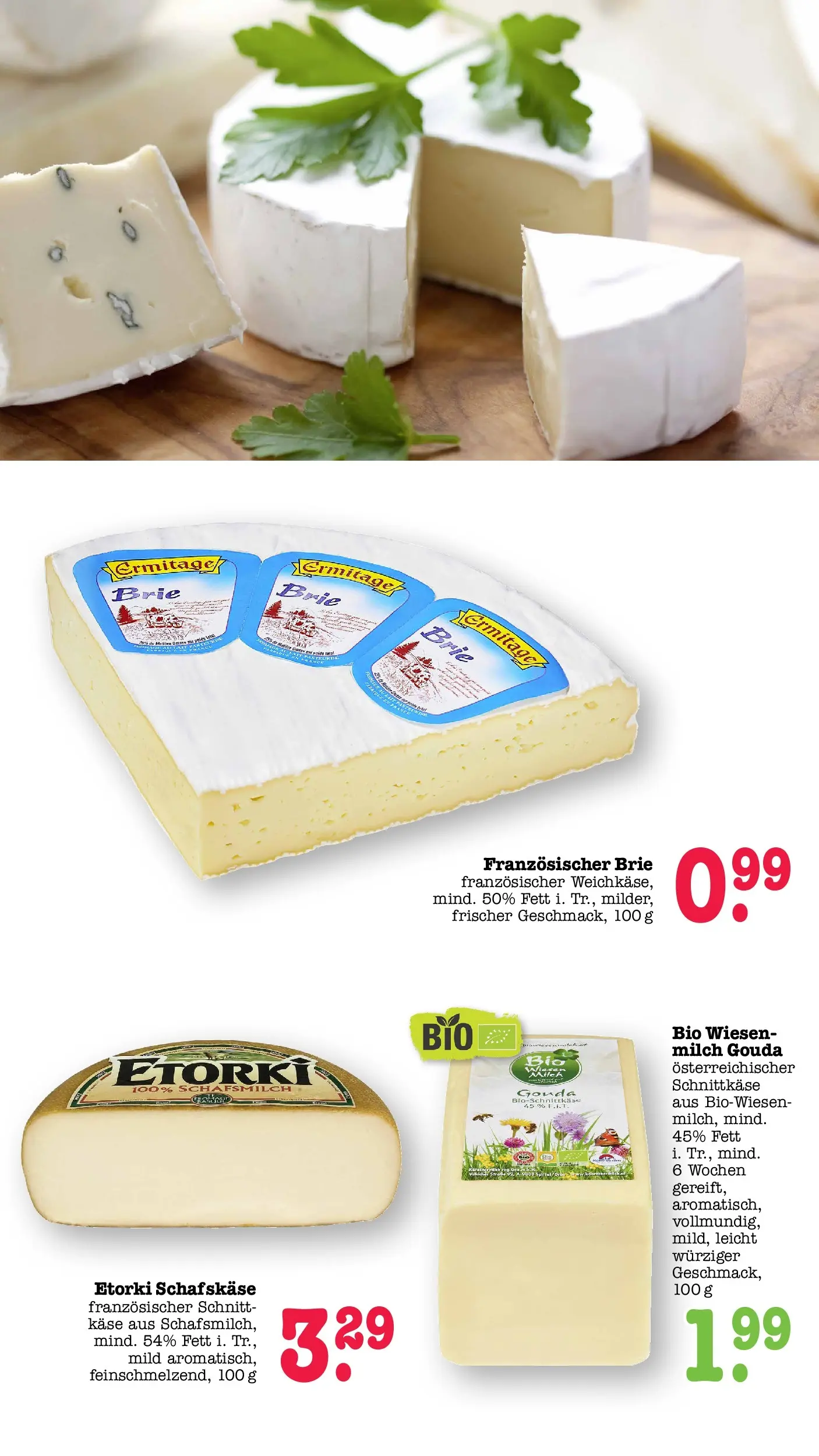 E center Prospekt Achern (ab 13.07.2026) zum Blättern | Seite: 10 | Produkte: Milch, Käse, Gouda, Schafskase E center Prospekt Achern (ab 13.07.2026) zum Blättern | Seite: 10 | Produkte: Milch, Käse, Gouda, Schafskase