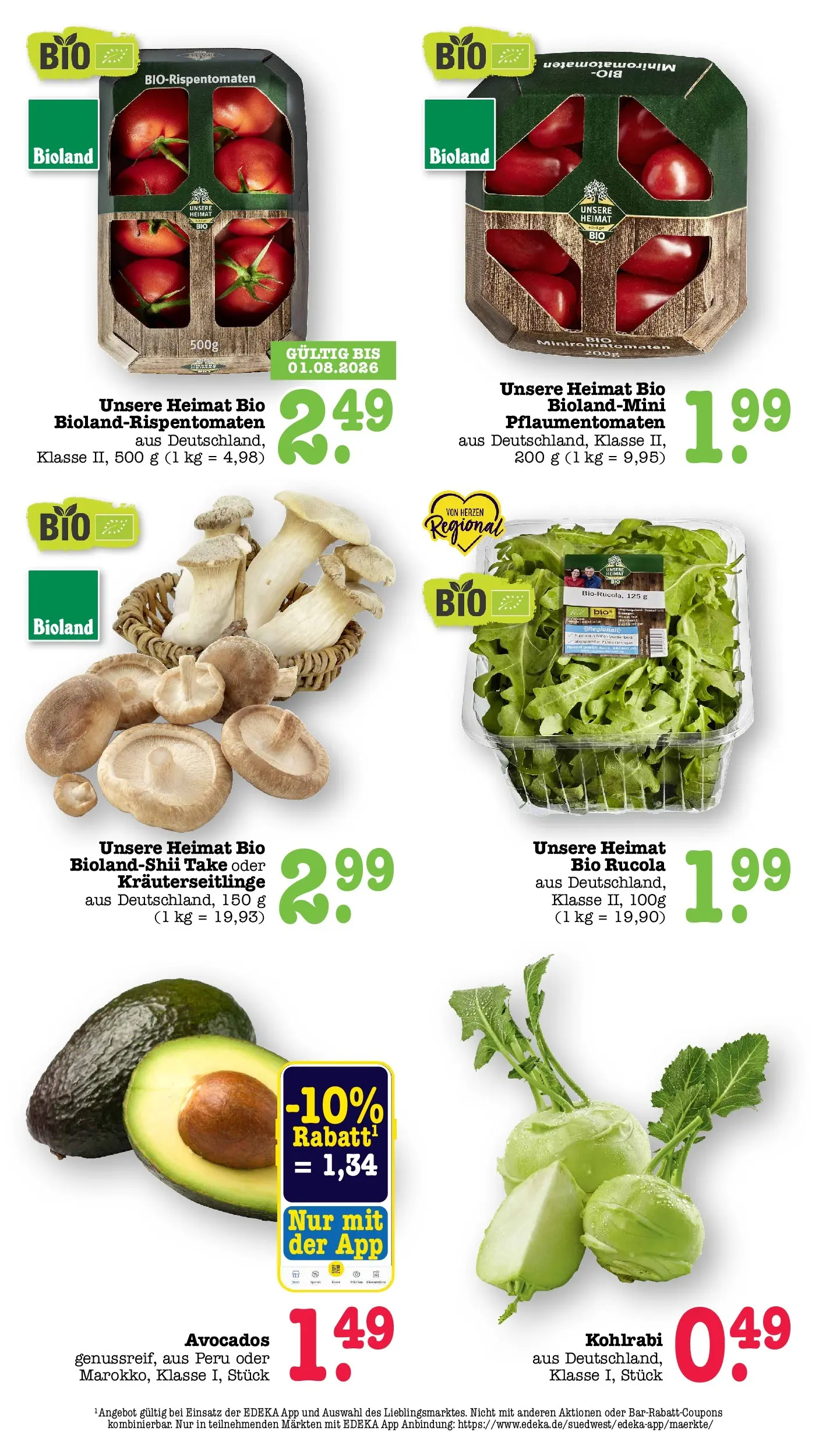 E center Prospekt Achern (ab 13.07.2026) zum Blättern | Seite: 25 | Produkte: Rucola, Kohlrabi E center Prospekt Achern (ab 13.07.2026) zum Blättern | Seite: 25 | Produkte: Rucola, Kohlrabi