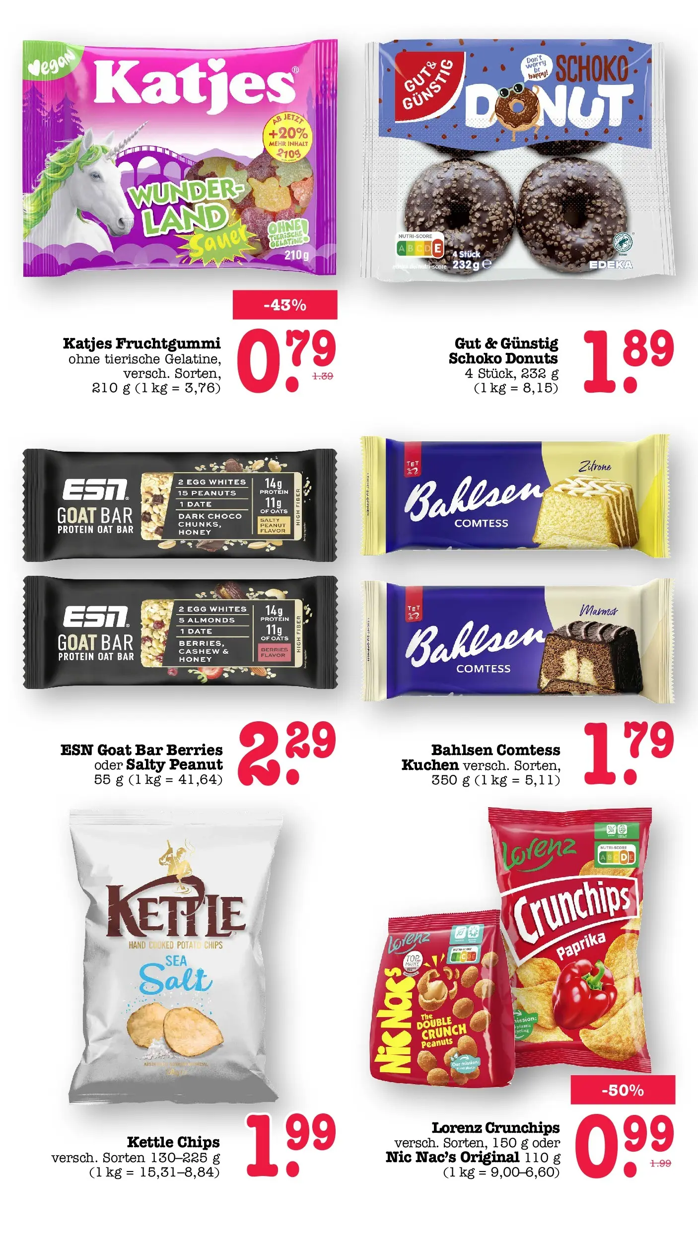 E center Prospekt Achern (ab 13.07.2026) zum Blättern | Seite: 45 | Produkte: Katjes, Donuts, Paprika, Zitrone E center Prospekt Achern (ab 13.07.2026) zum Blättern | Seite: 45 | Produkte: Katjes, Donuts, Paprika, Zitrone