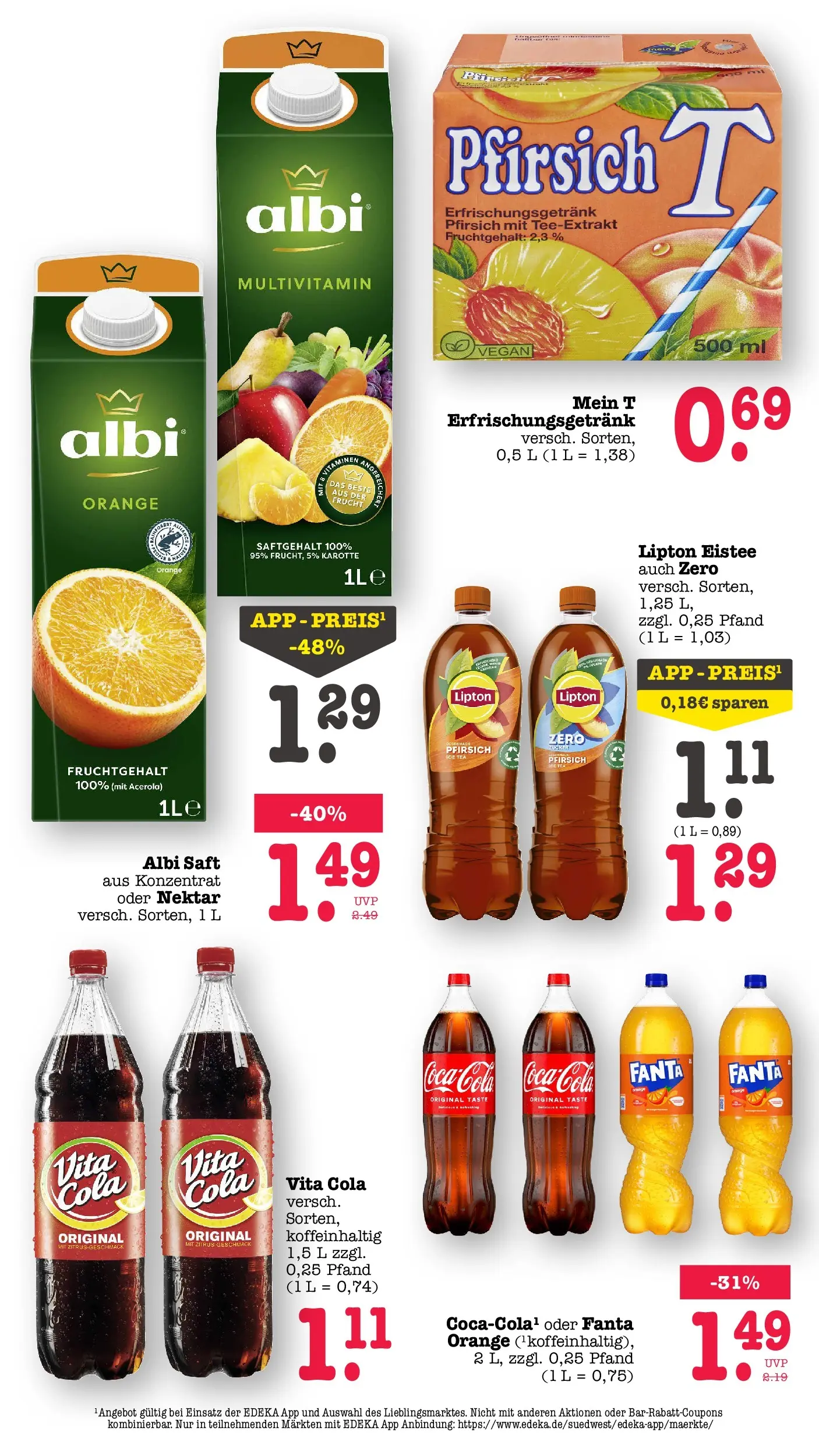E center Prospekt Achern (ab 13.07.2026) zum Blättern | Seite: 48 | Produkte: Coca cola, Cola, Vita cola, Karotte E center Prospekt Achern (ab 13.07.2026) zum Blättern | Seite: 48 | Produkte: Coca cola, Cola, Vita cola, Karotte