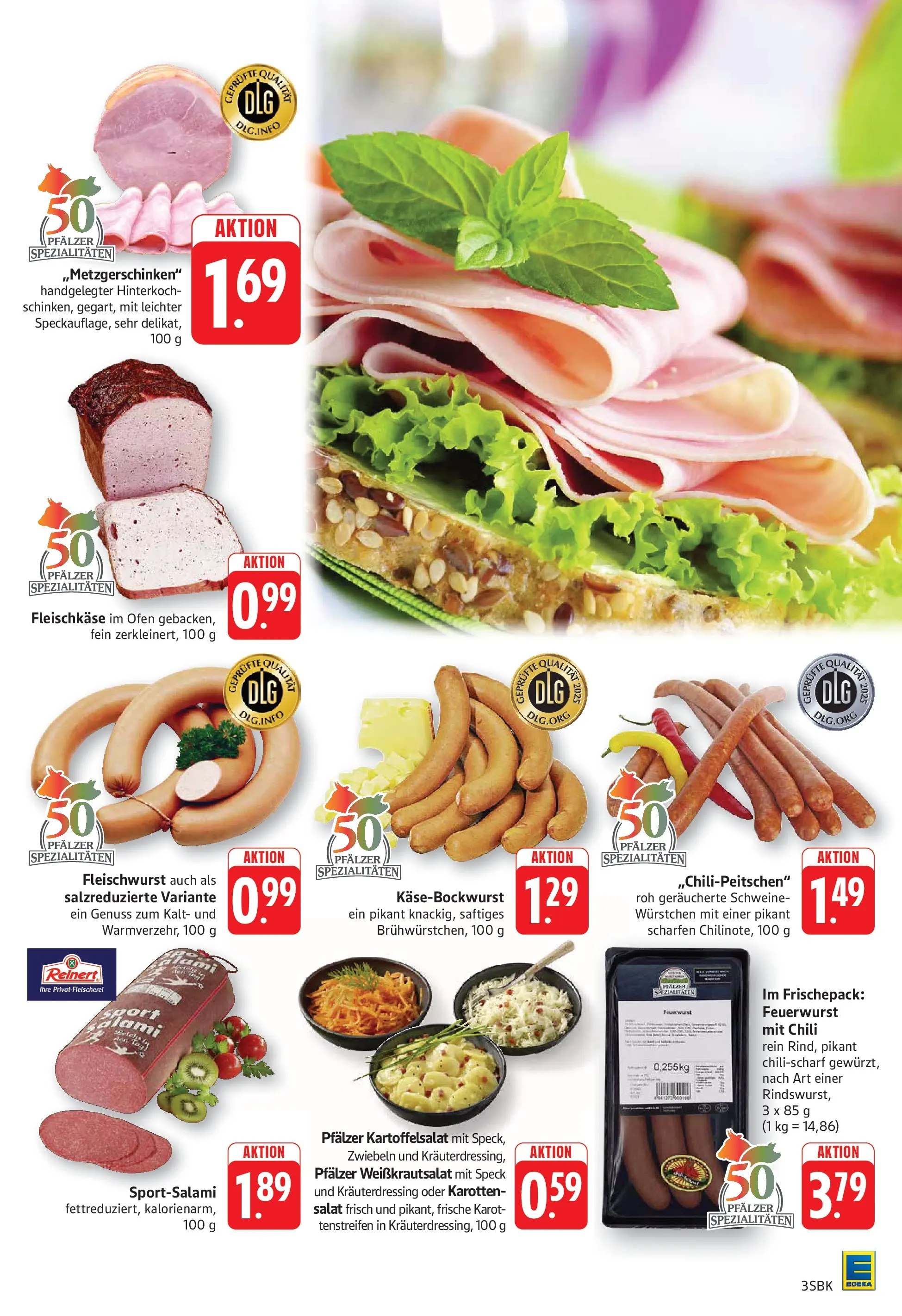 Edeka Prospekt Bruchsal (ab 13.07.2026) » Angebote Online | Seite: 3 | Produkte: Ofen, Zwiebeln, Chili, Salat