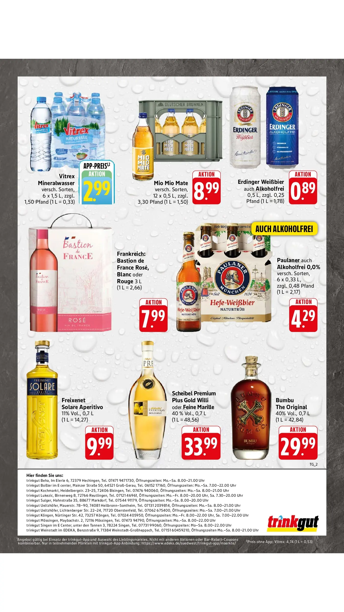 Edeka Prospekt Mössingen (ab 13.07.2026) » Angebote Online | Seite: 57 | Produkte: Freixenet, Weißbier, Rouge, Mio mio mate