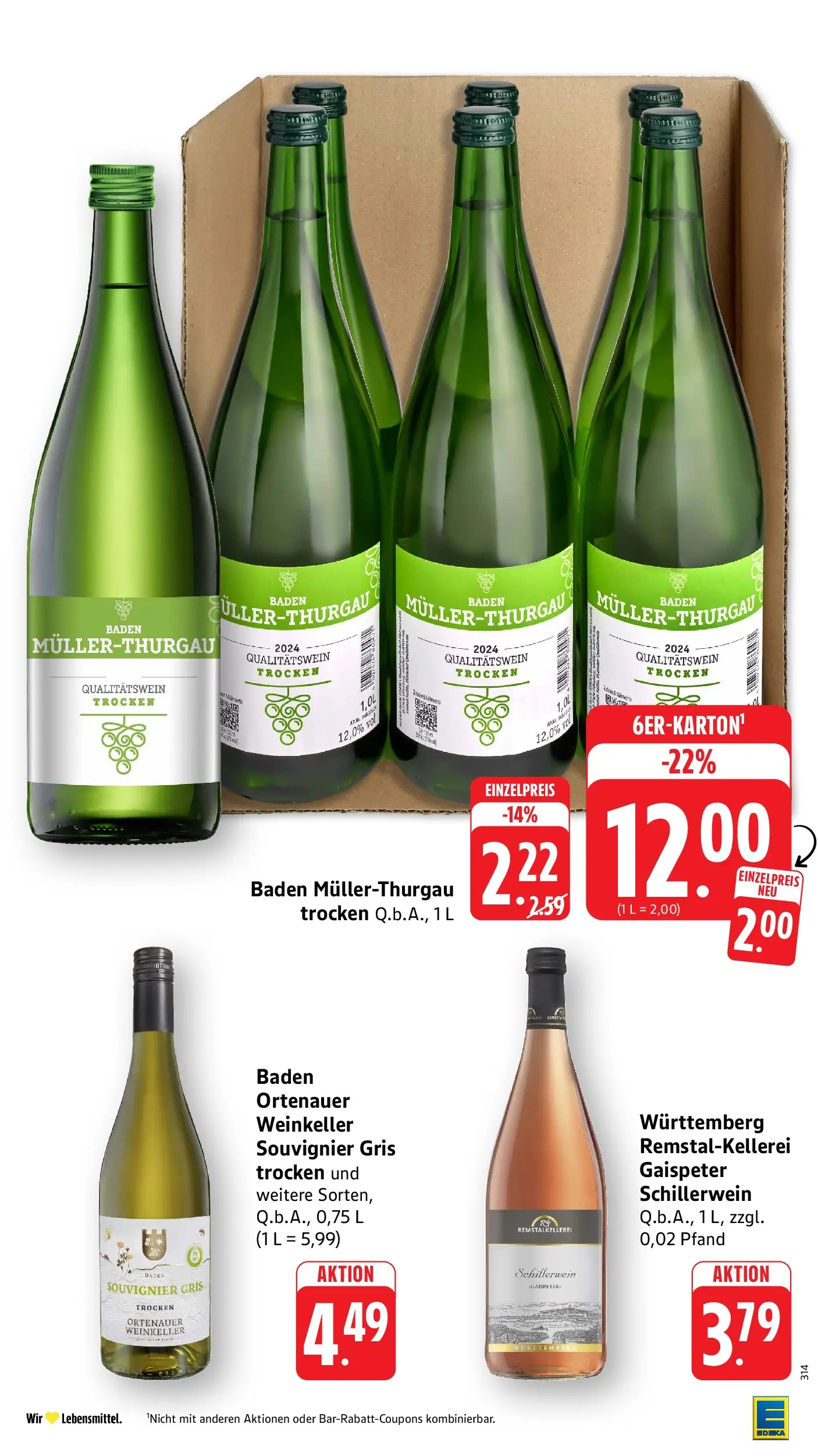 Edeka prospekt Mühlheim / Donau (ab 12.07.2026) » Angebote Online | Seite: 30