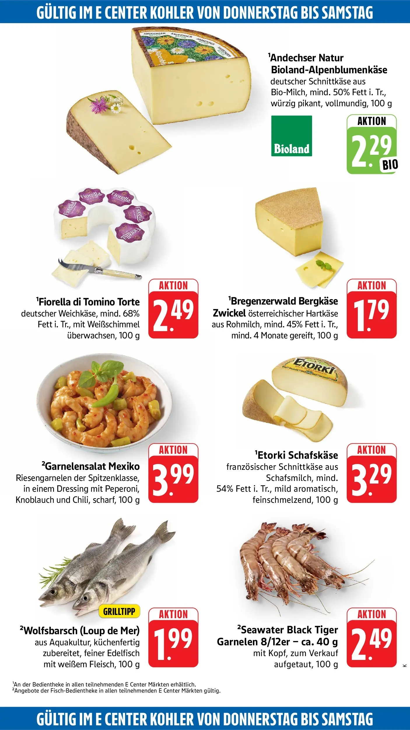 Edeka Prospekt Lahr (ab 13.07.2026) » Angebote Online | Seite: 49 | Produkte: Dressing, Garnelen, Tiger garnelen, Schafskase