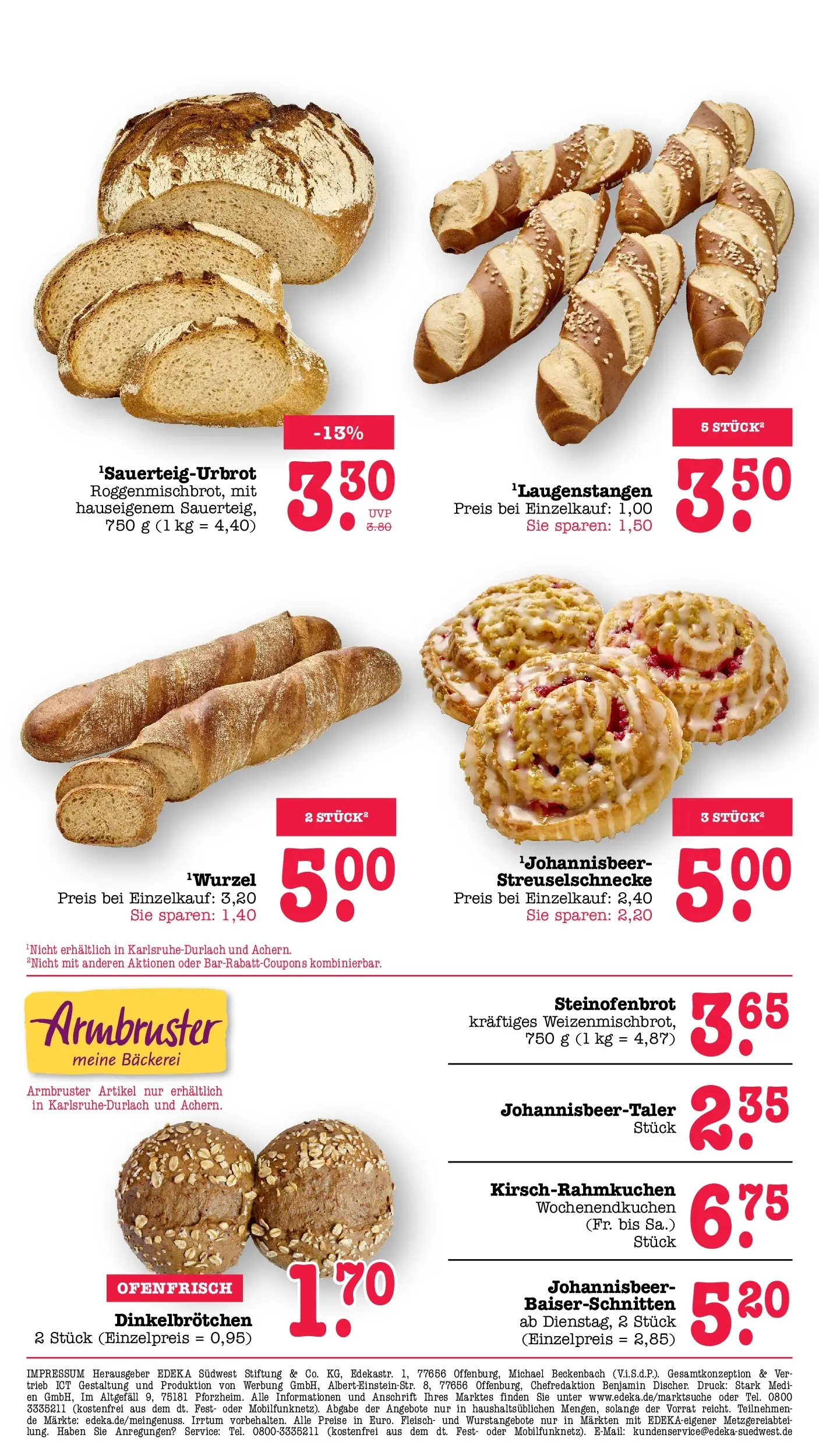 E center Prospekt Achern (ab 13.07.2026) zum Blättern | Seite: 20 | Produkte: Bäckerei, Fleisch E center Prospekt Achern (ab 13.07.2026) zum Blättern | Seite: 20 | Produkte: Bäckerei, Fleisch