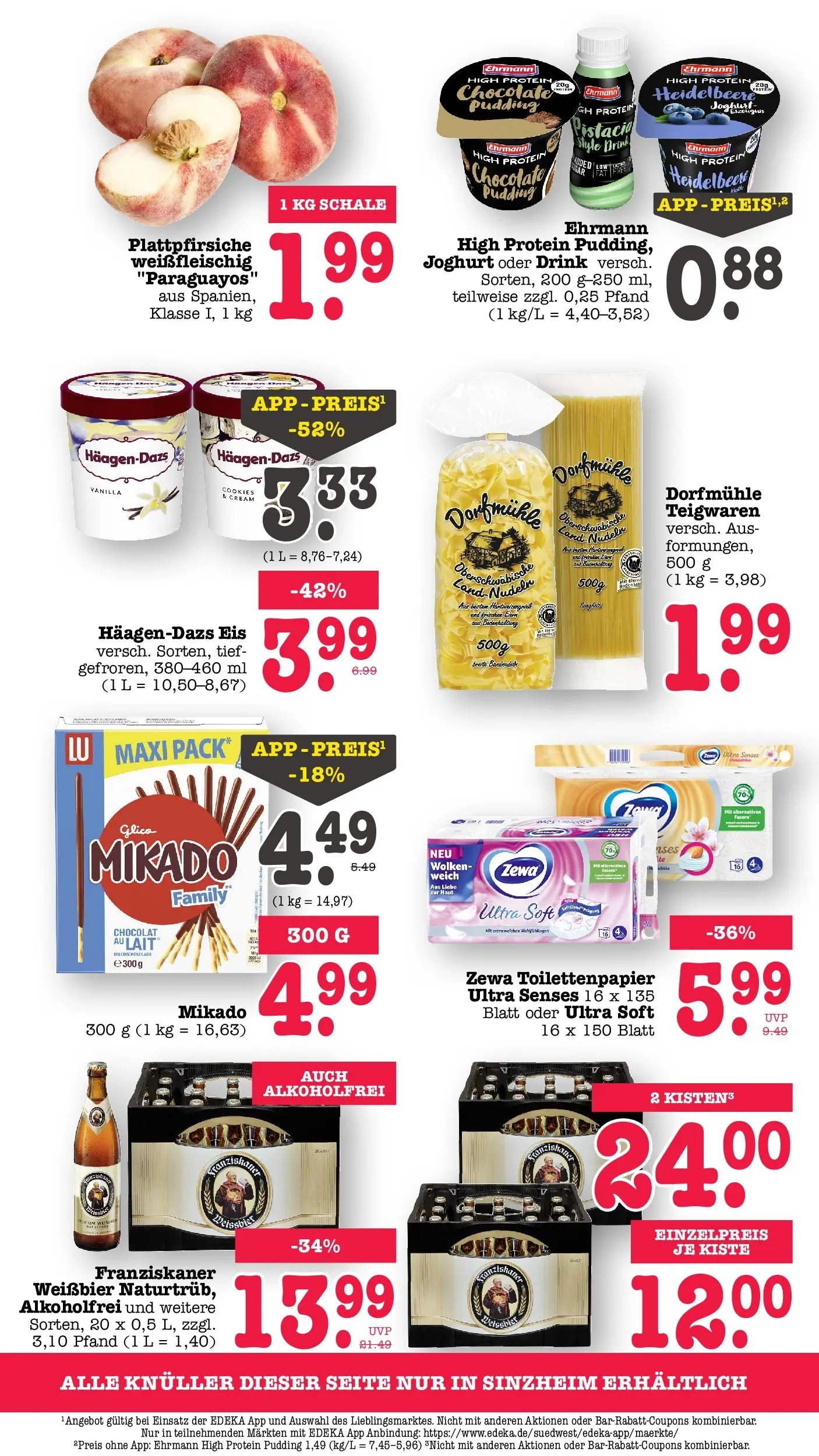 E center Prospekt Achern (ab 13.07.2026) zum Blättern | Seite: 59 | Produkte: High protein pudding, Joghurt, Zewa, Pudding E center Prospekt Achern (ab 13.07.2026) zum Blättern | Seite: 59 | Produkte: High protein pudding, Joghurt, Zewa, Pudding