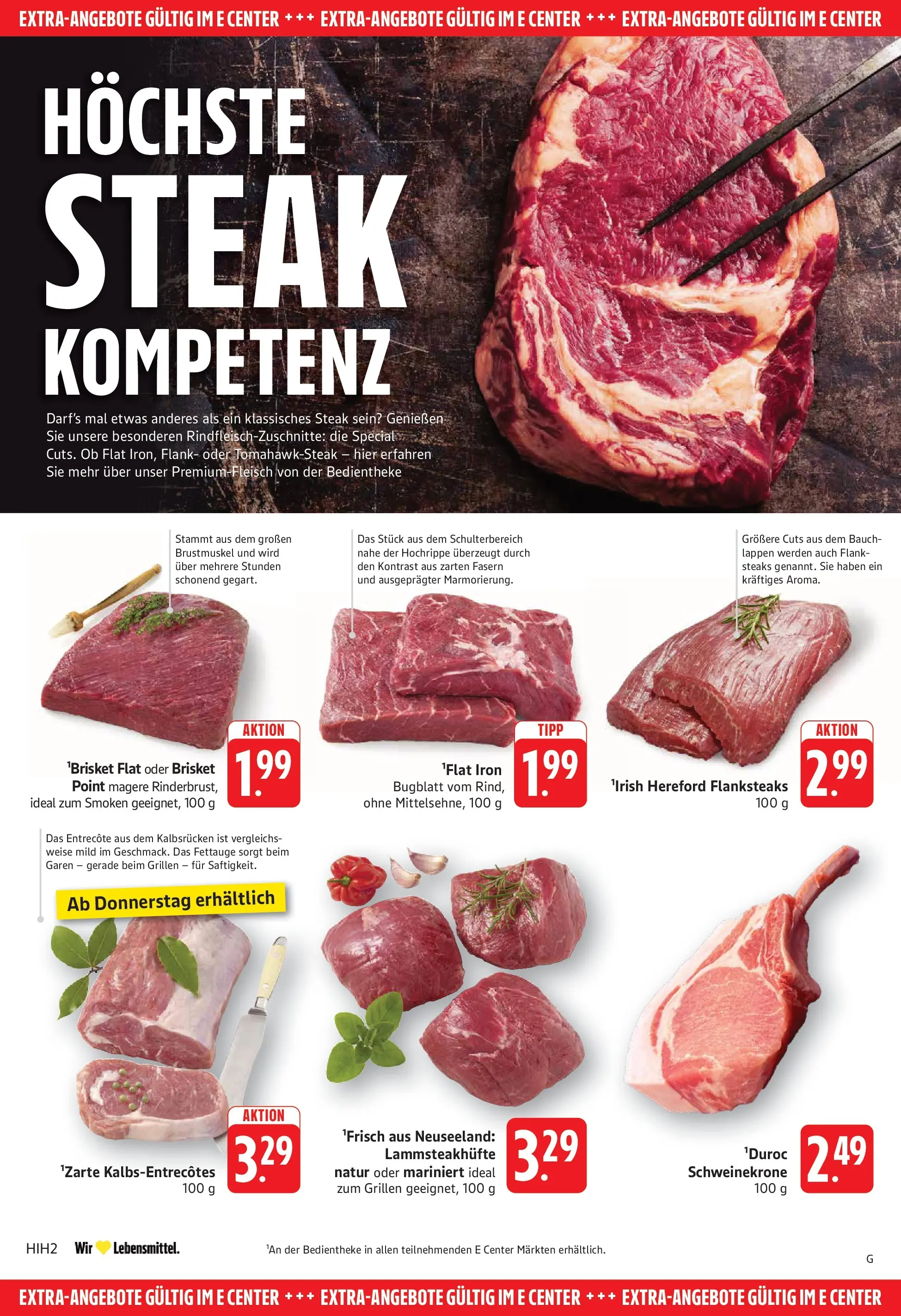 E center Prospekt Göppingen (ab 13.07.2026) zum Blättern | Seite: 26 | Produkte: Entrecote, Steak